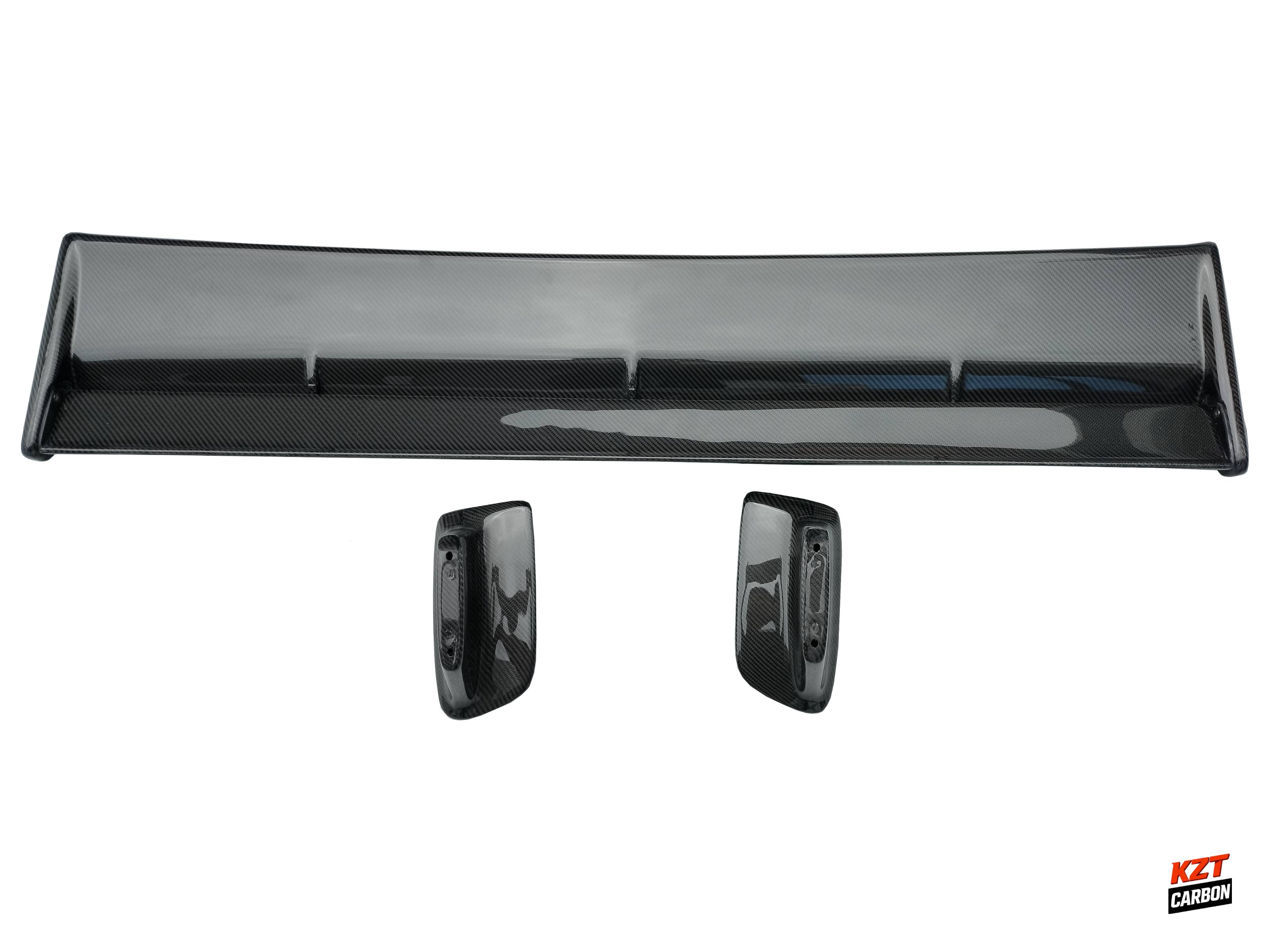 For Skyline R34 GTR OEM Rear Spoiler With Blade + Caps + Stand