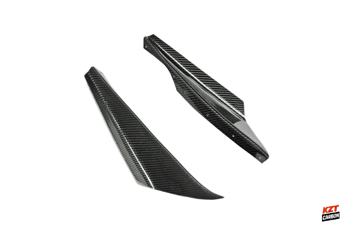 For Nissan Skyline R34 GTR Z-Tune Style Carbon Fiber Front Bumper Canard (2 pcs)