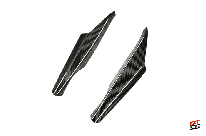 For Nissan Skyline R34 GTR Z-Tune Style Carbon Fiber Front Bumper Canard (2 pcs)