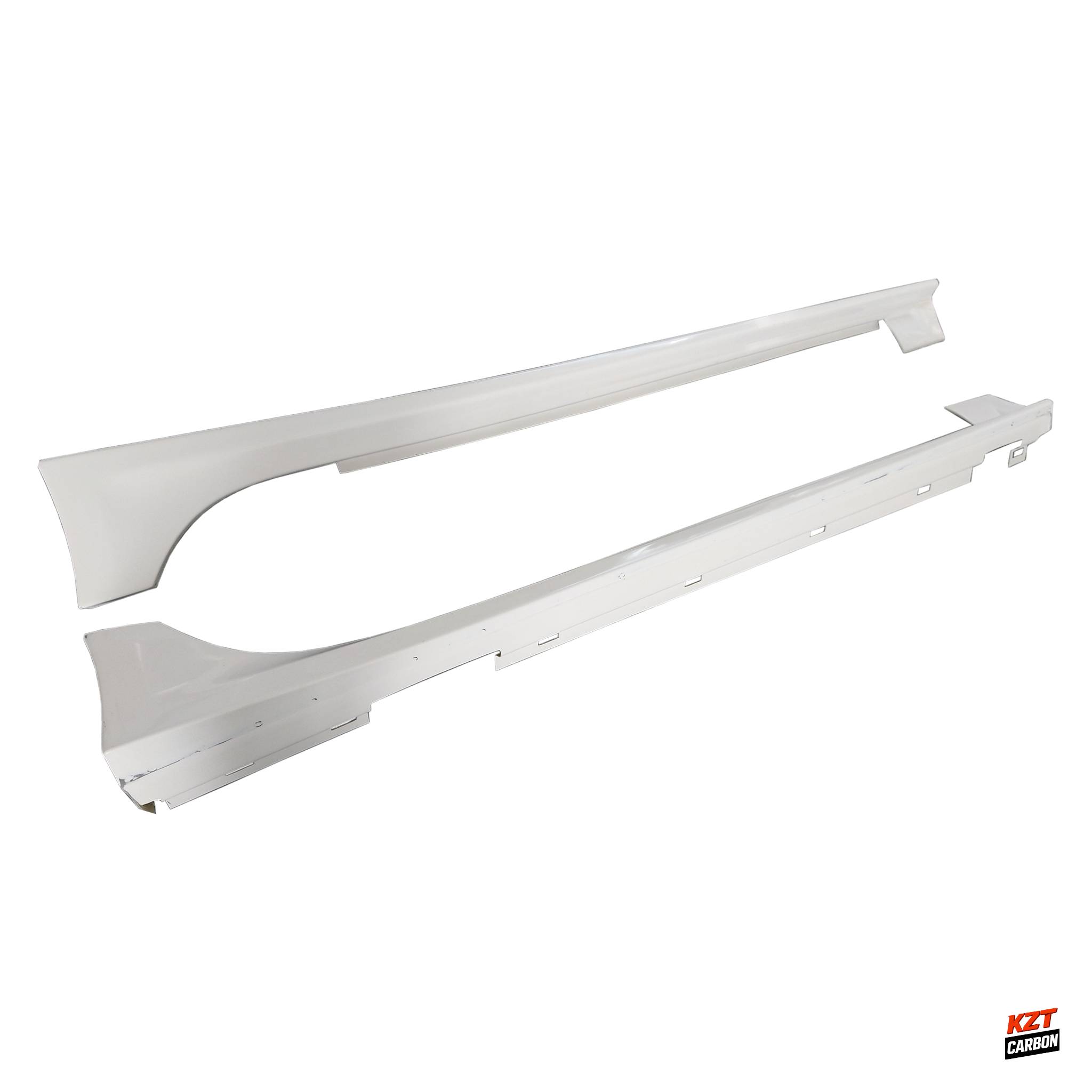 For Audi 10-17 A7 S7 RS7 Sedan Fiberglass Unpaint CC Style Side Skirts Body Kits
