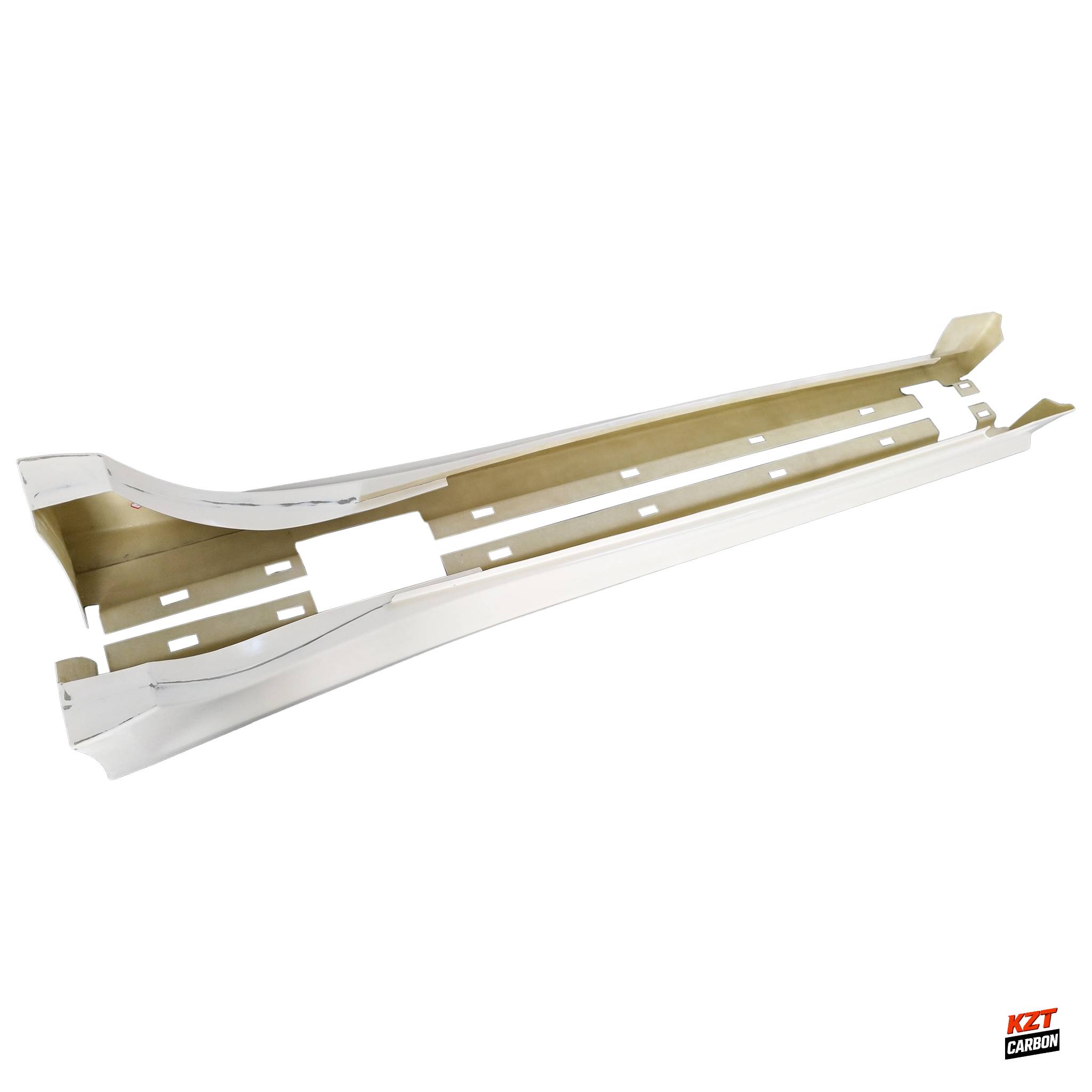For Audi 10-17 A7 S7 RS7 Sedan Fiberglass Unpaint CC Style Side Skirts Body Kits