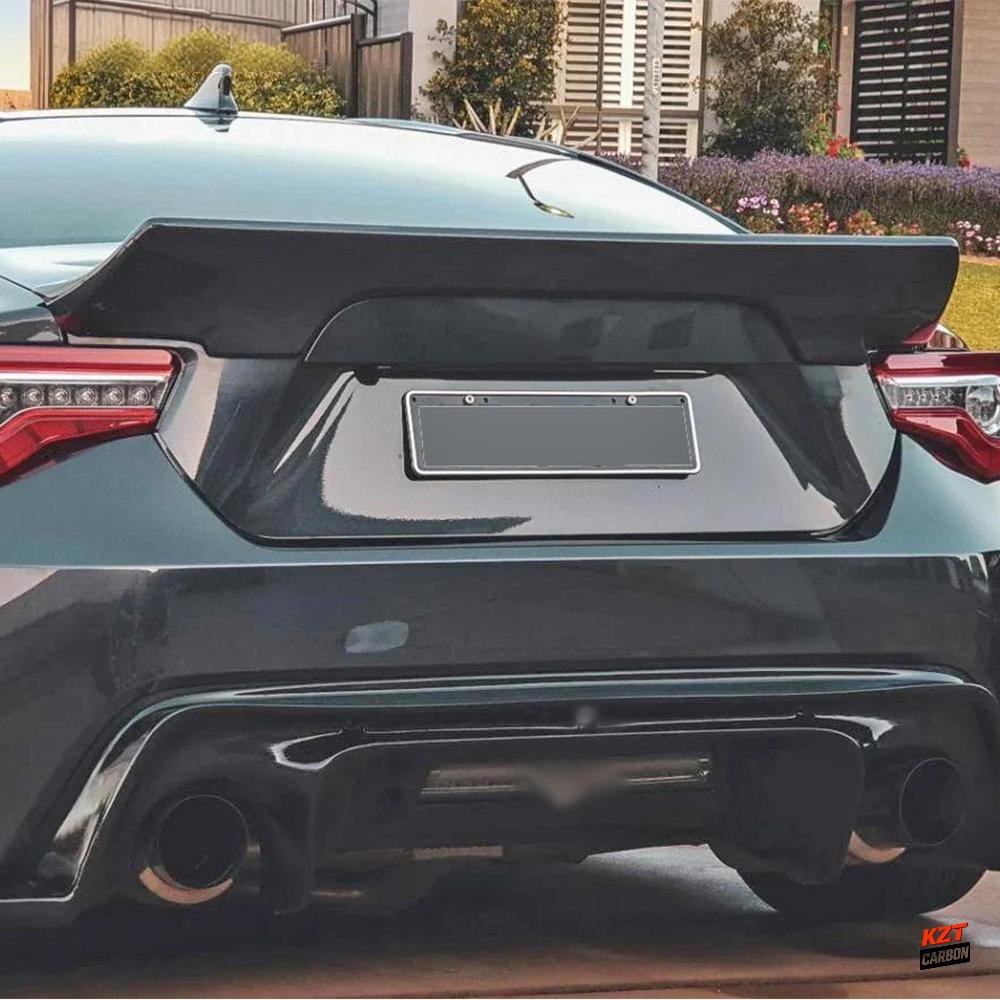 For Toyota GT86 FT86 BRZ 12-20 Fiberglass Unpaint RB3 Style Rear Trunk Spoiler
