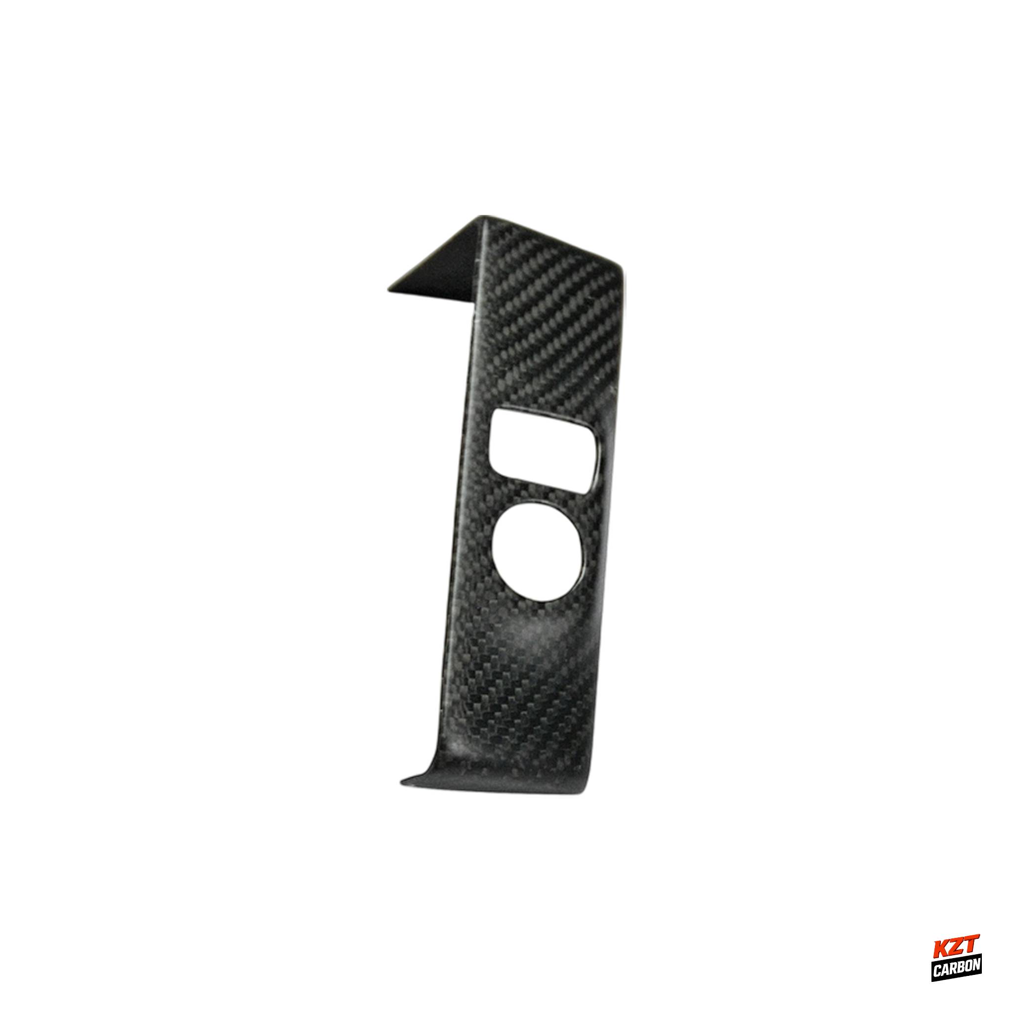 For Nissan R35 GTR (LHD Only) KZ Matte Carbon Fiber Side Mirror Control Panel