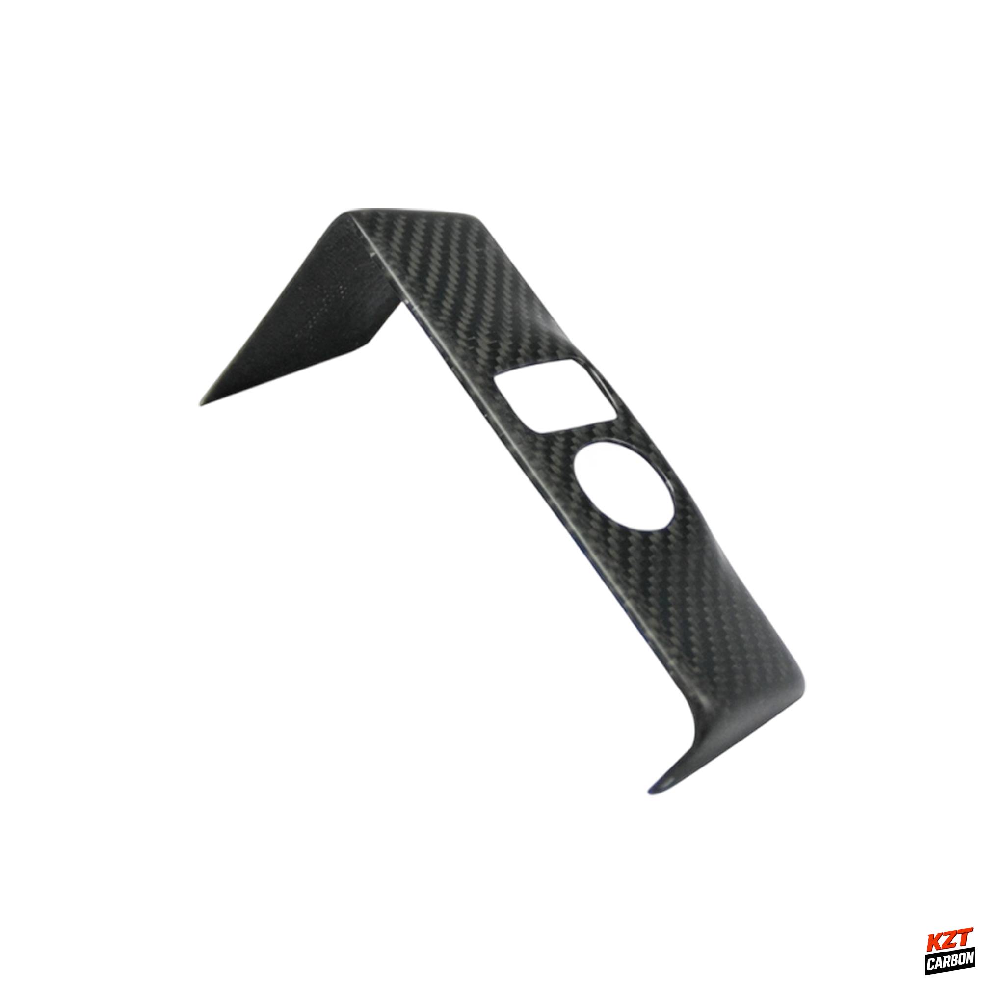 For Nissan R35 GTR (LHD Only) KZ Matte Carbon Fiber Side Mirror Control Panel