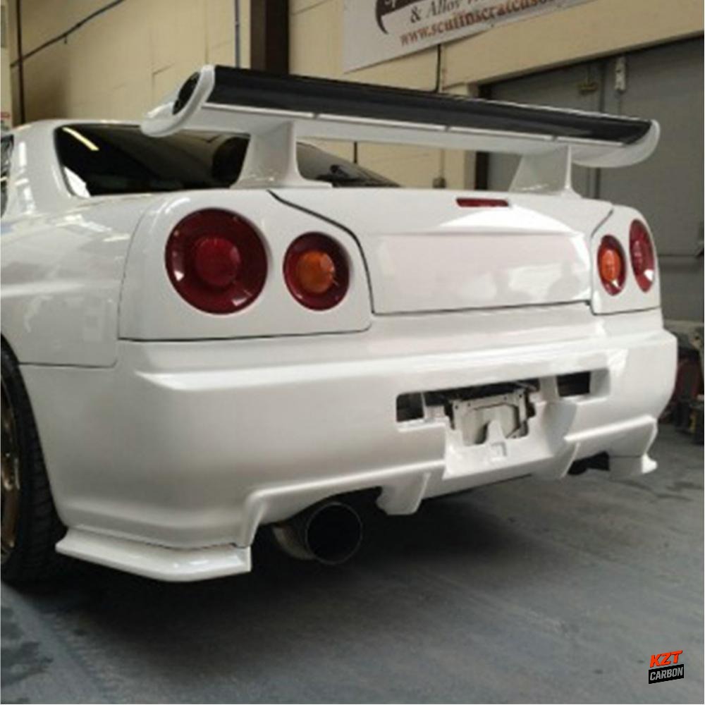 For Nissan Skyline R34 GTT ESB Style Rear Bumper spat (Only For ESB Rear Bumper)