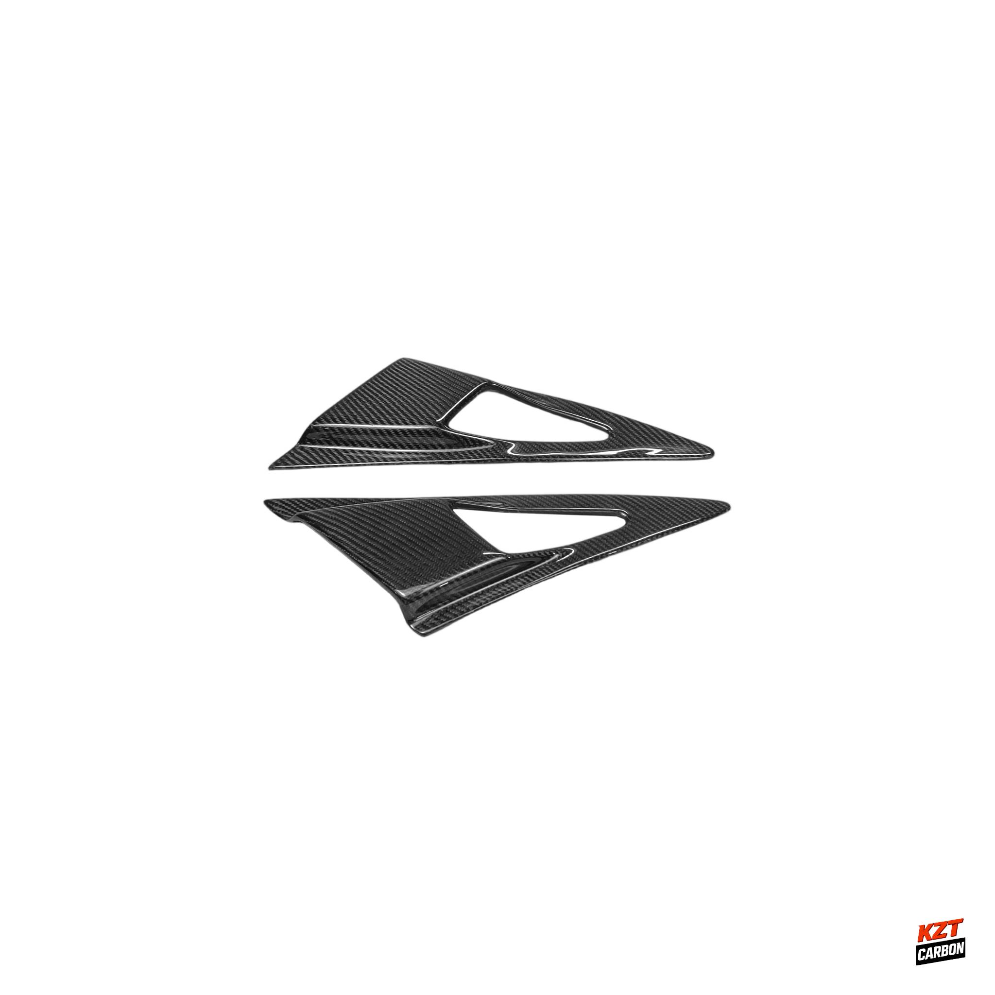 For Honda 06-11 Civic 4 Door FD FD1 FD2 FE Style Carbon Side Mirror Air Vent