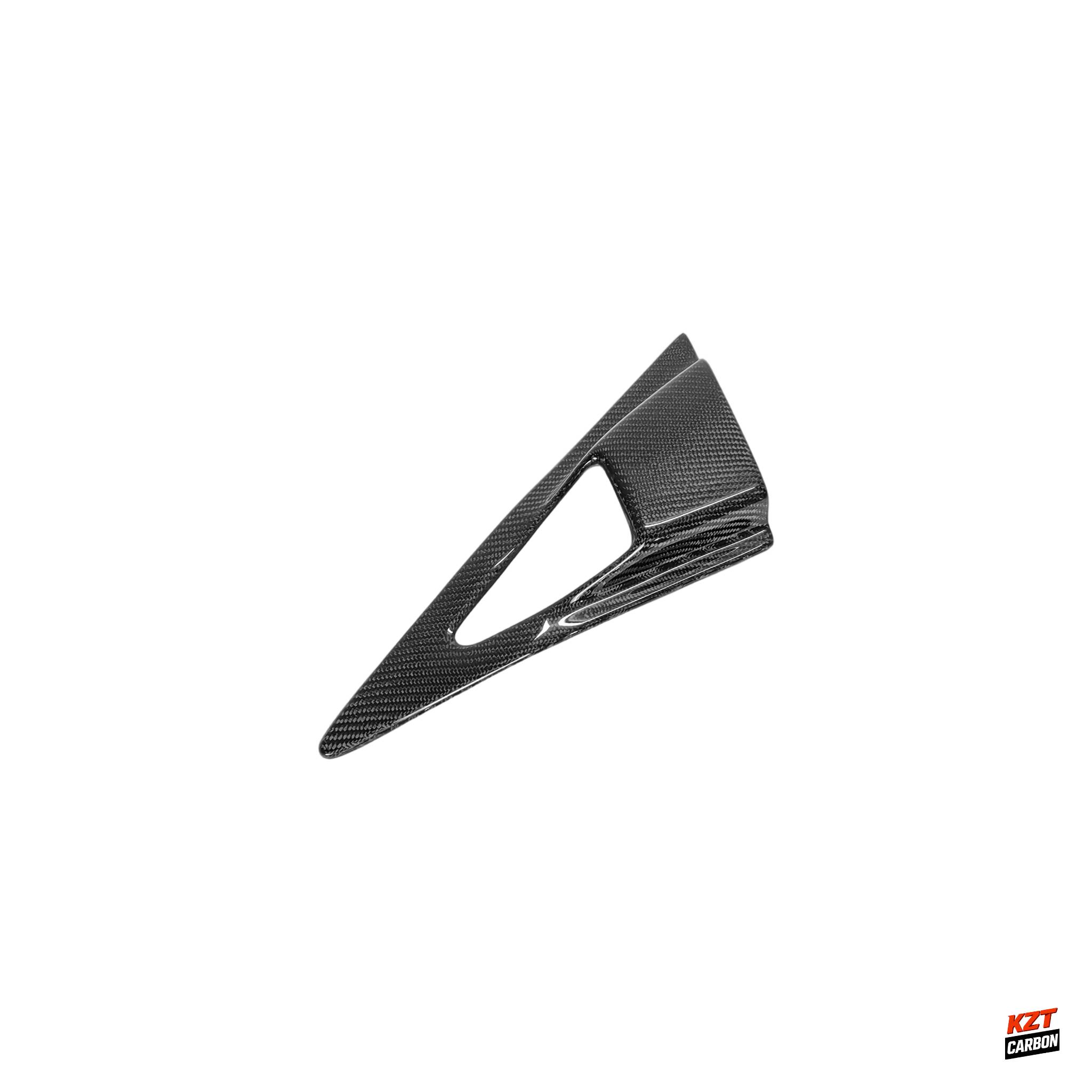 For Honda 06-11 Civic 4 Door FD FD1 FD2 FE Style Carbon Side Mirror Air Vent