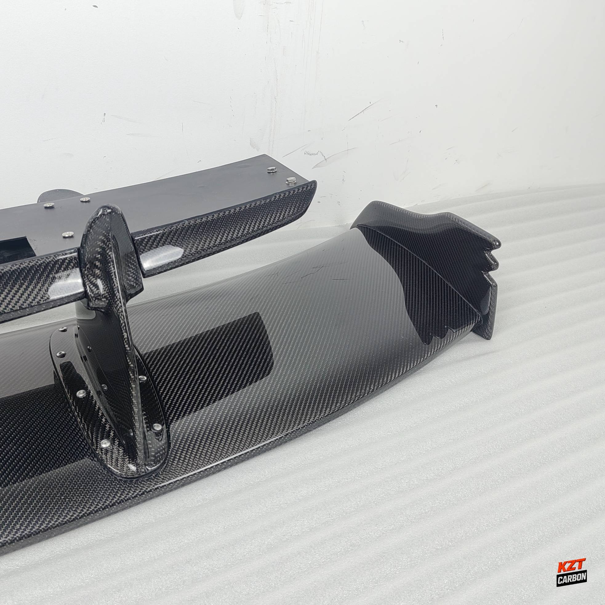 For Nissan GTR R35 Coupe 2D 08-24 Carbon TS2 Style Rear Trunk GT Spoiler Wing