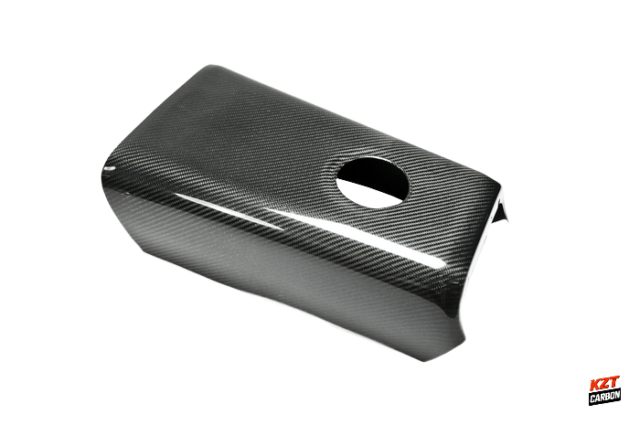 For Nissan GTR R35 (08-16 Only) KZ Carbon Fiber Rear Seat Arm Rest Cover Trim