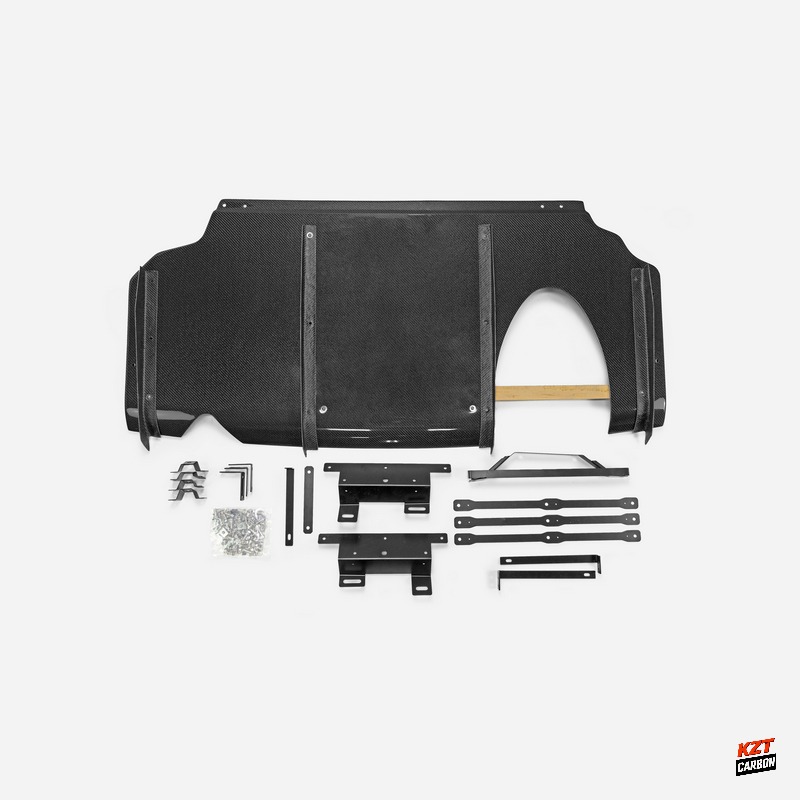 For Nissan Skyline R34 GTR GTT Carbon Fiber K Style Rear Bumper Diffuser Lip