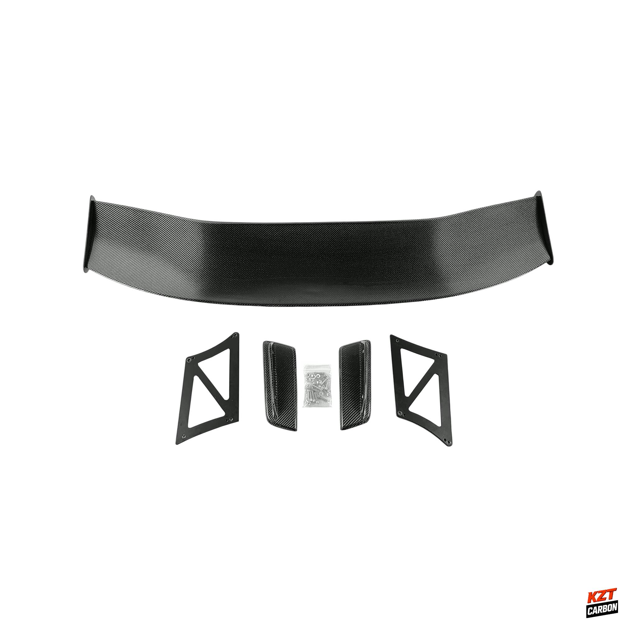 For Honda Civic FD2 07-11 J1 Type Carbon Fiber Rear GT Spoiler Wing 140cm Length