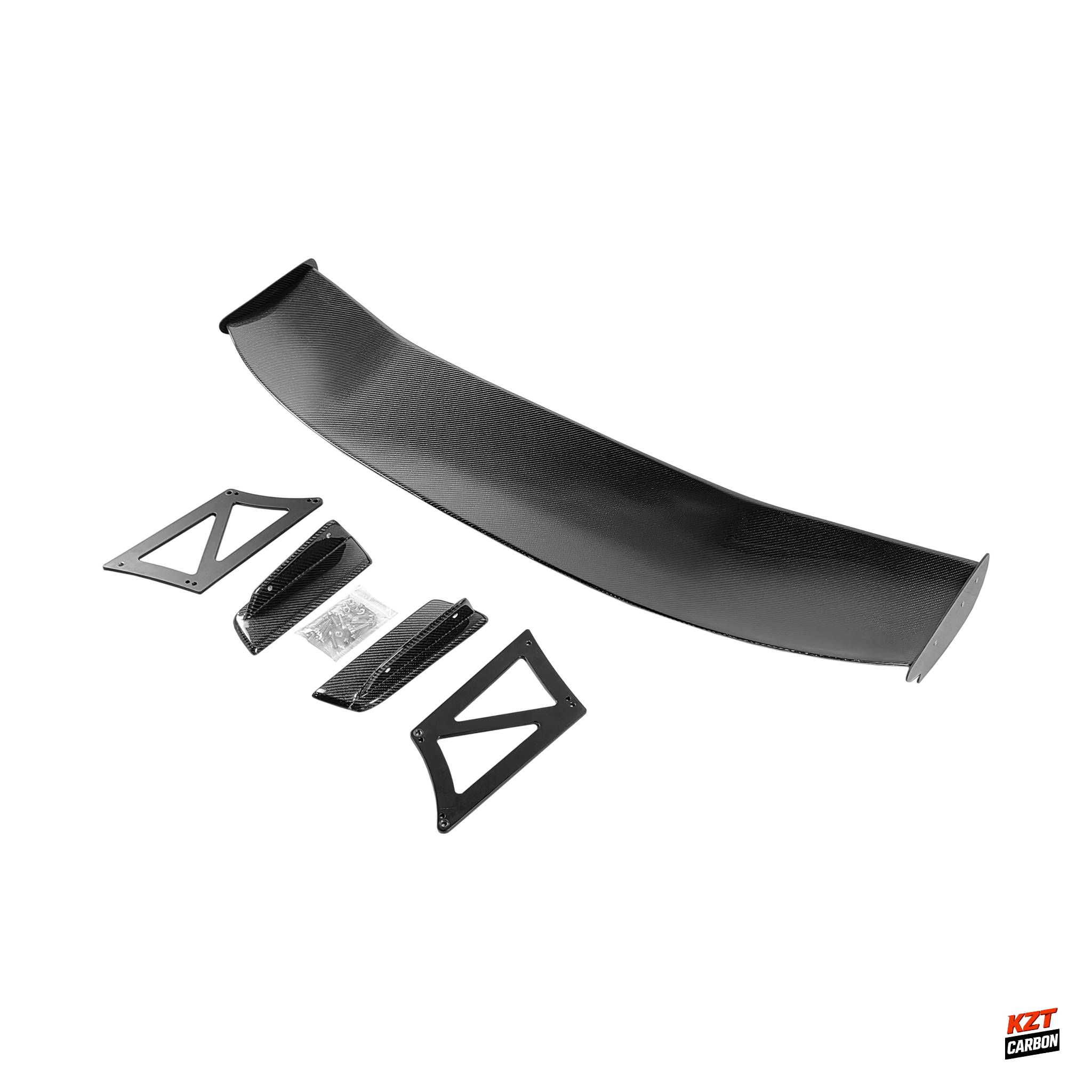 For Honda Civic FD2 07-11 J1 Type Carbon Fiber Rear GT Spoiler Wing 140cm Length