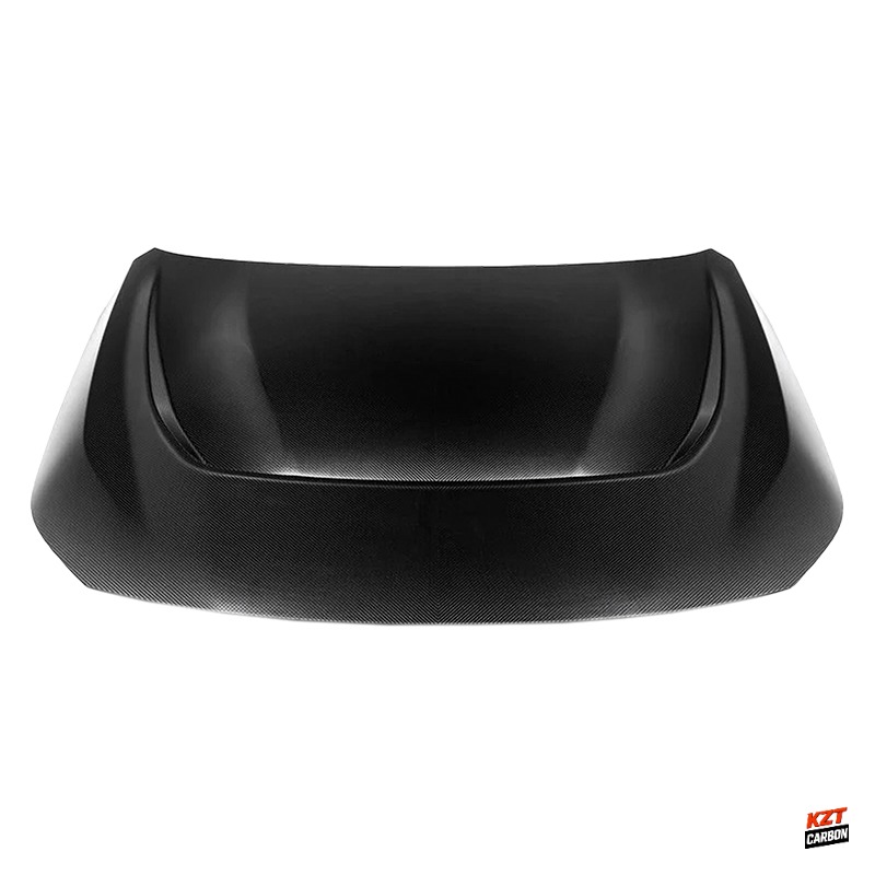 For BMW M2 G87 Coupe 23-24 Dry Carbon Alph Style Front Vented Cooling Hood