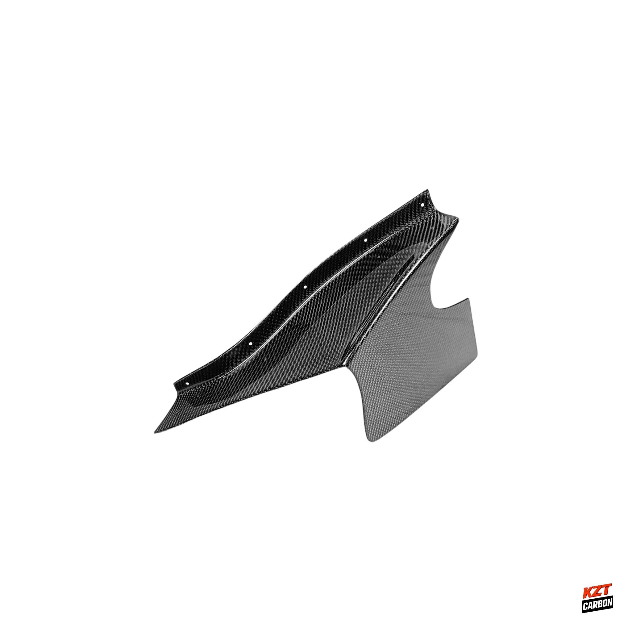 For Mazda RX-7 RX7 FD FD3S (RE-GT Bumper Only) Carbon Fiber Front Bumper Canards