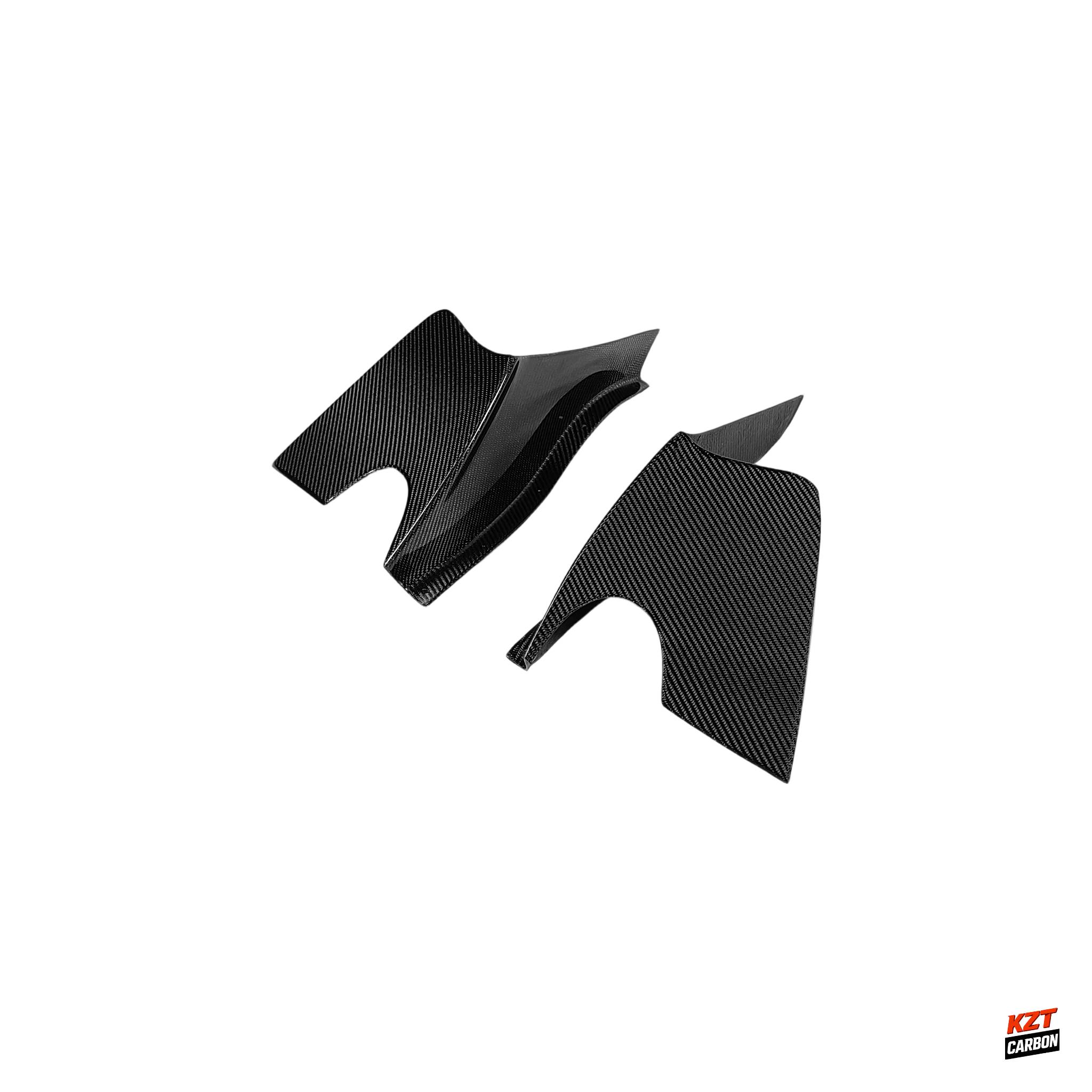 For Mazda RX-7 RX7 FD FD3S (RE-GT Bumper Only) Carbon Fiber Front Bumper Canards