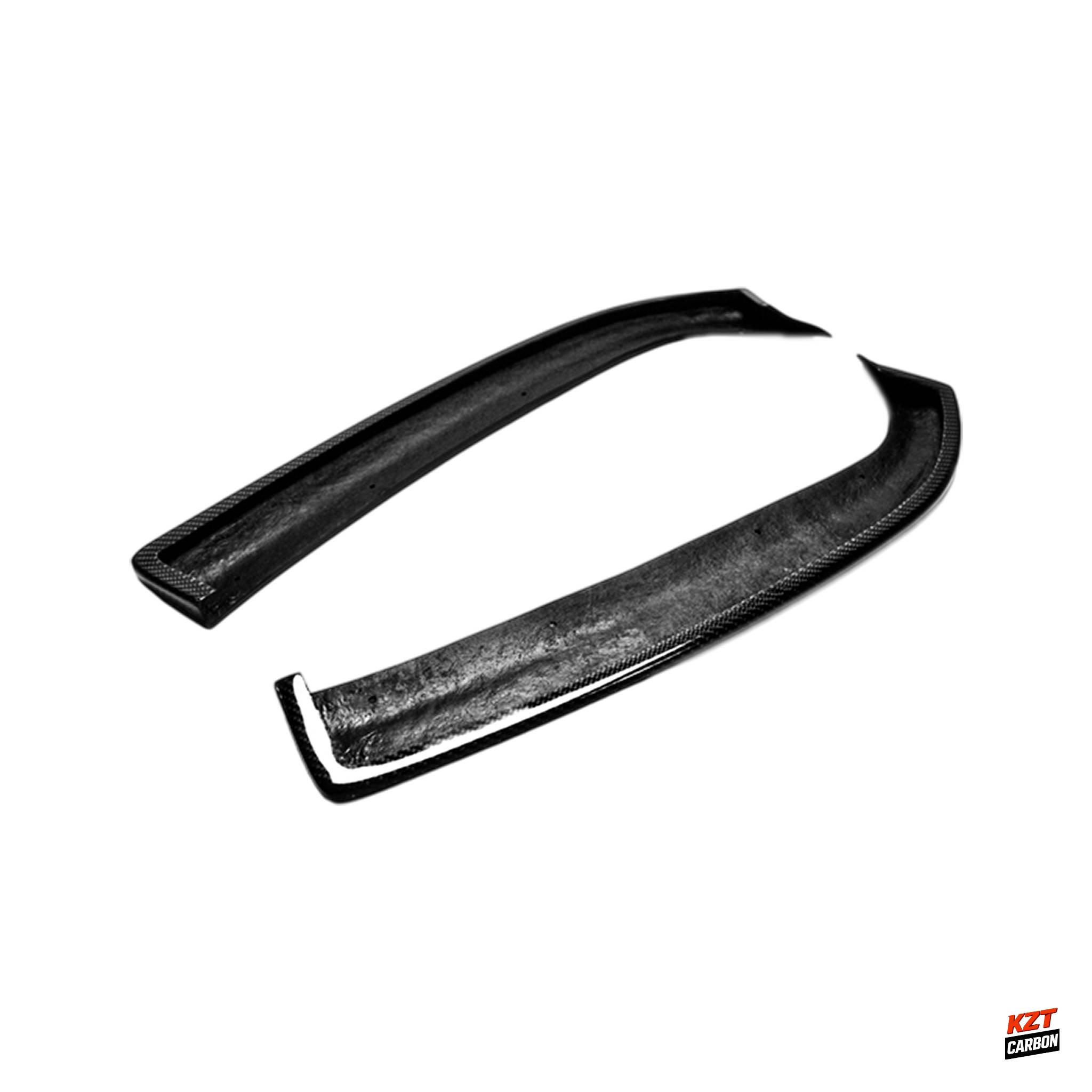 For Mitsubishi Evolution EVO 8 9 03-07 MR Carbon Rear Bumper Spat Extensions