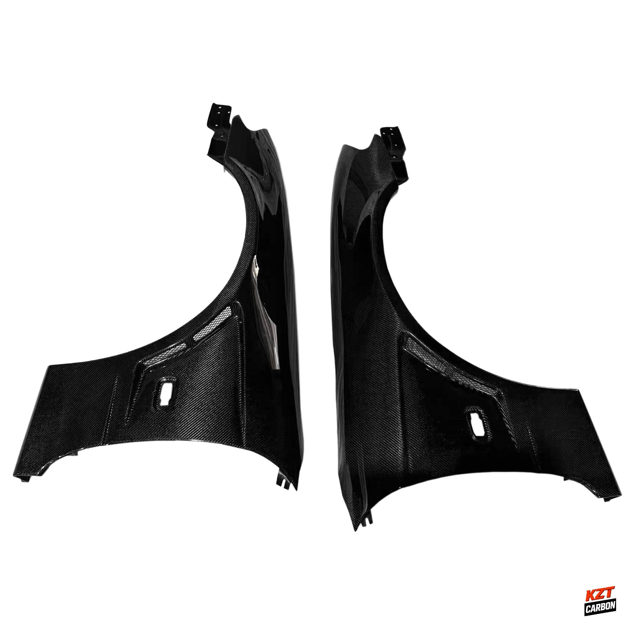 For Nissan Silvia S15 99-02 Carbon EPA +20mm Style Front Side Vented Fender Pair