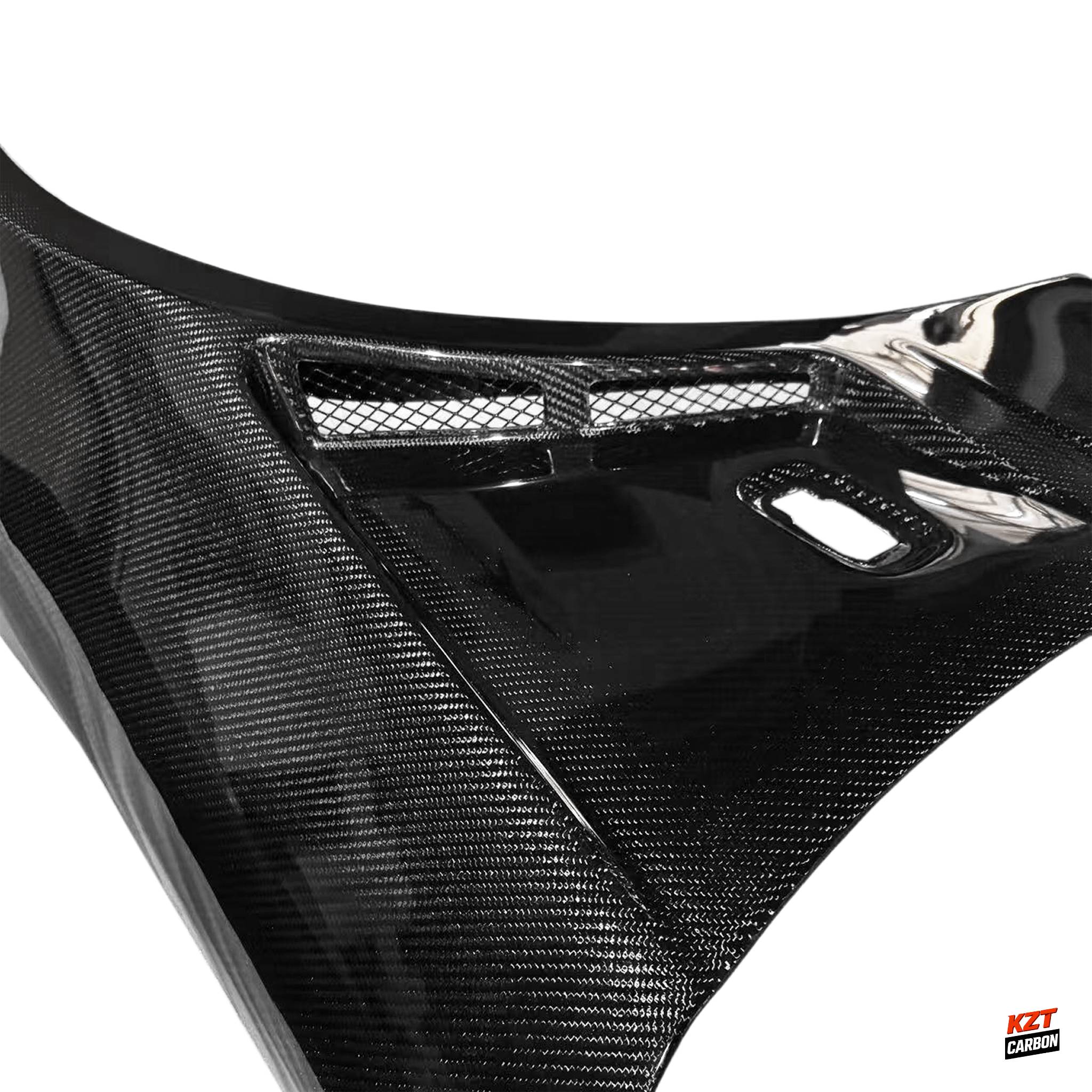 For Nissan Silvia S15 99-02 Carbon EPA +20mm Style Front Side Vented Fender Pair