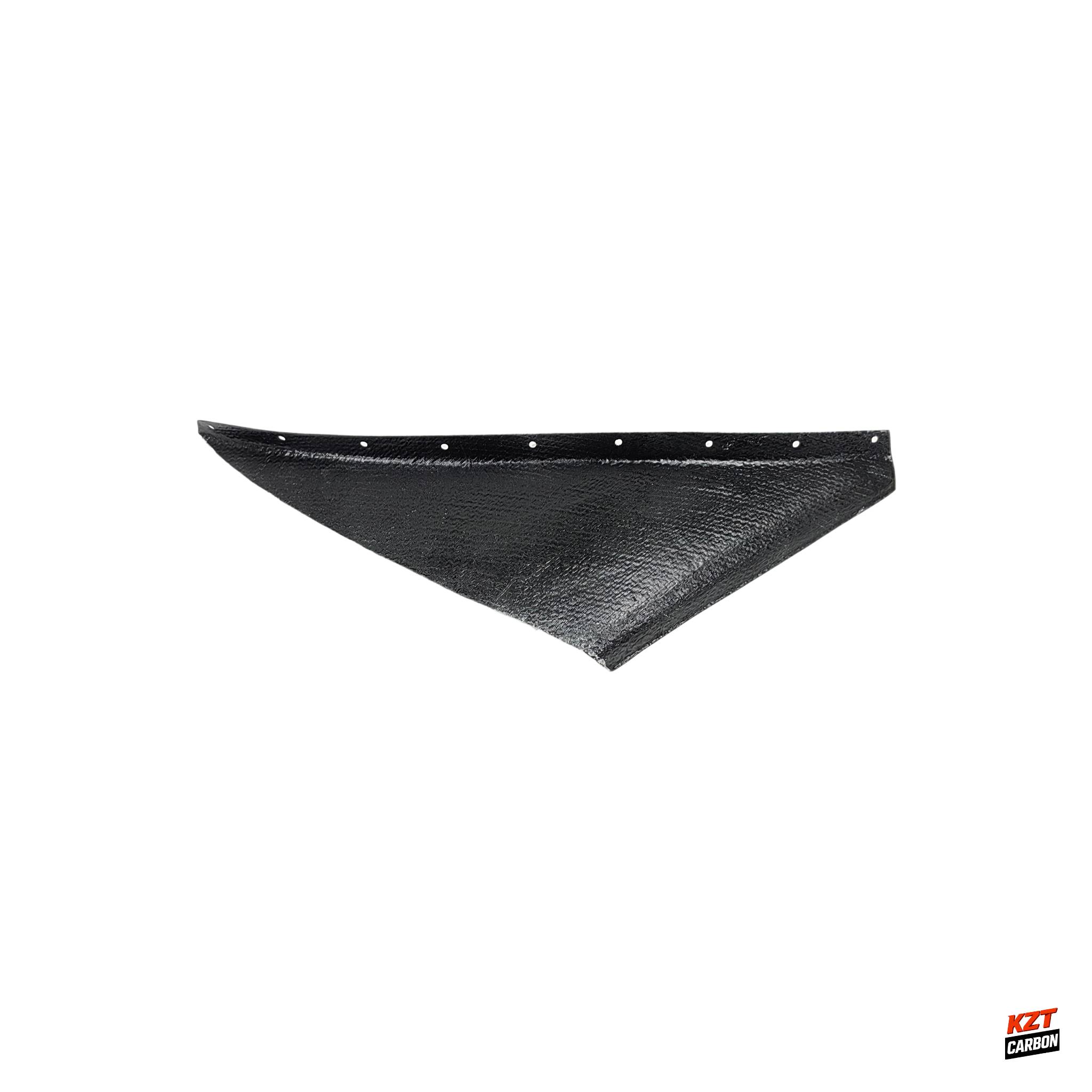 For 93-98 Supra MK4 JZA80 KZ Style Carbon Fiber Front Bumper Canards 2pcs