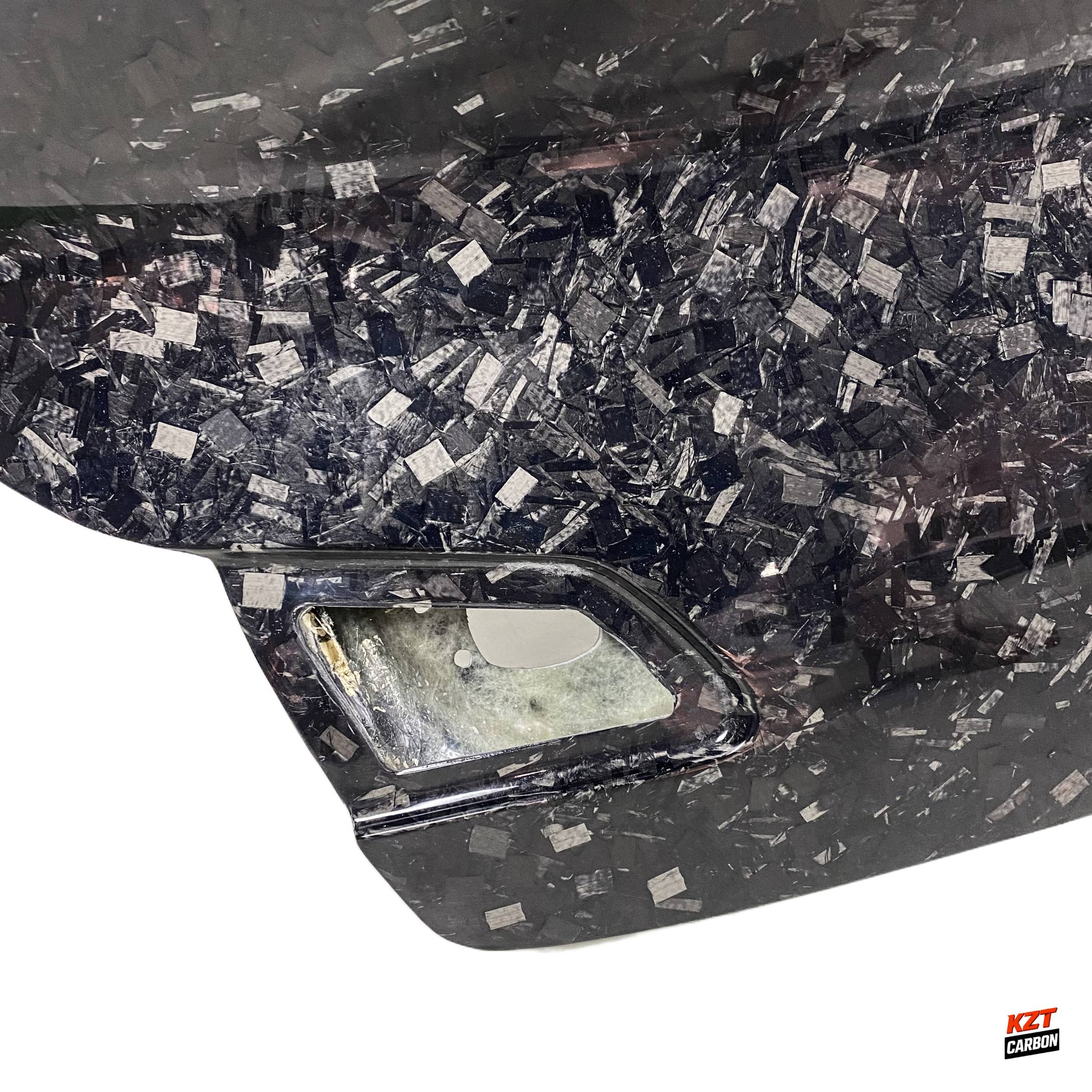 For Infiniti G37 Q40 4 Door Sedan 08-13 Forged Carbon HT Style Rear Trunk (With Camera Hole)