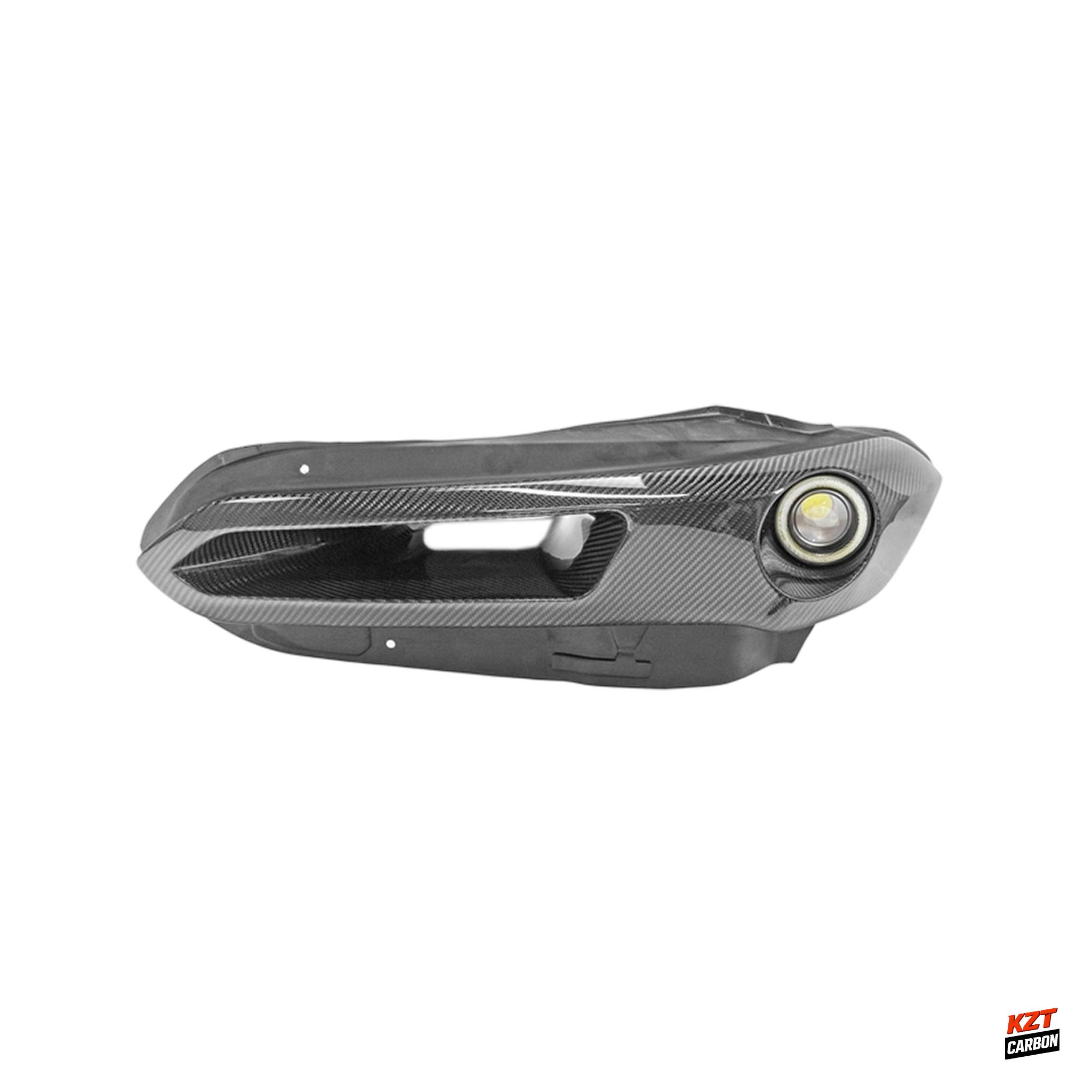 For Honda Civic Type R FL5 23-24 Carbon EPA2 Front Headlight Duct LHS 1piece