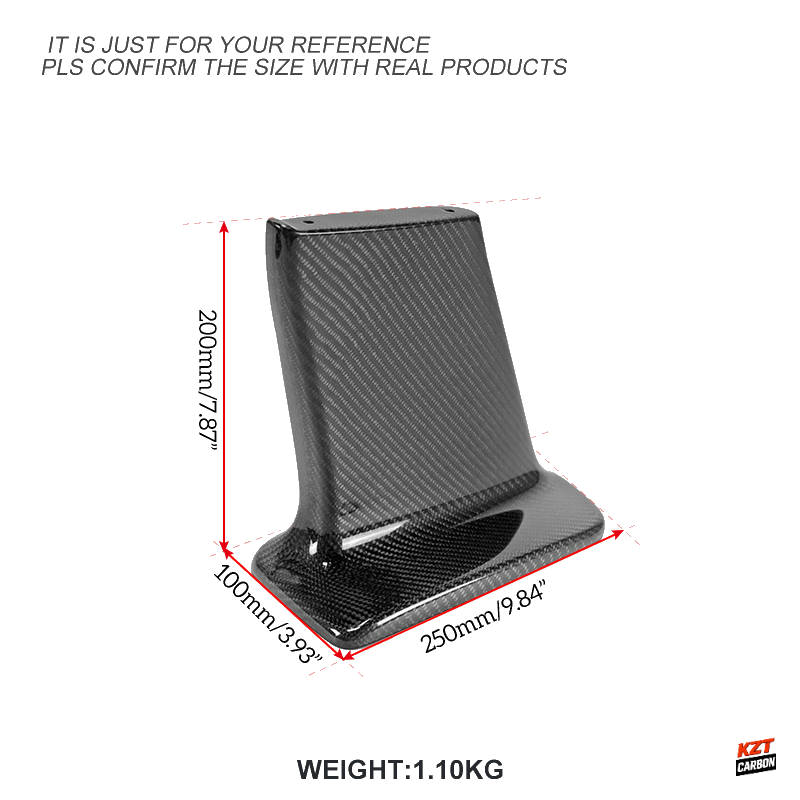 For Nissan Skyline R34 GTR GTT BNR34 SP Type Carbon Rear Spoiler Stand Leg Only