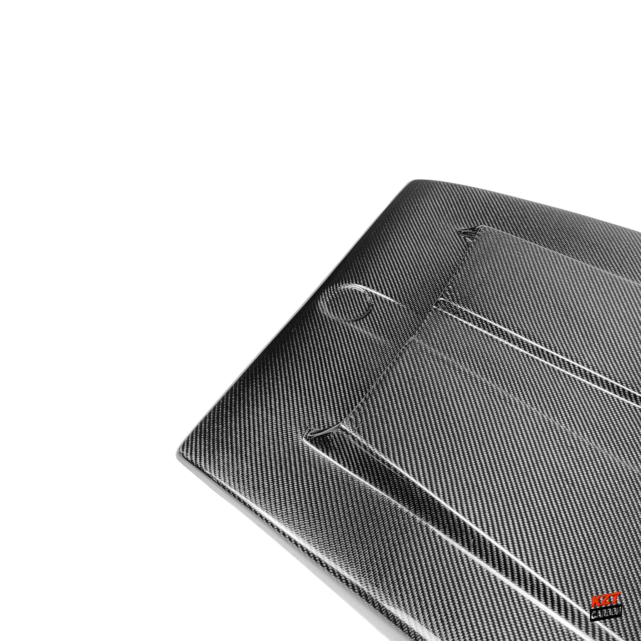 For Mercedes Benz W463 G900 G63 2019+ Carbon Vented Cooling Hood Attachment