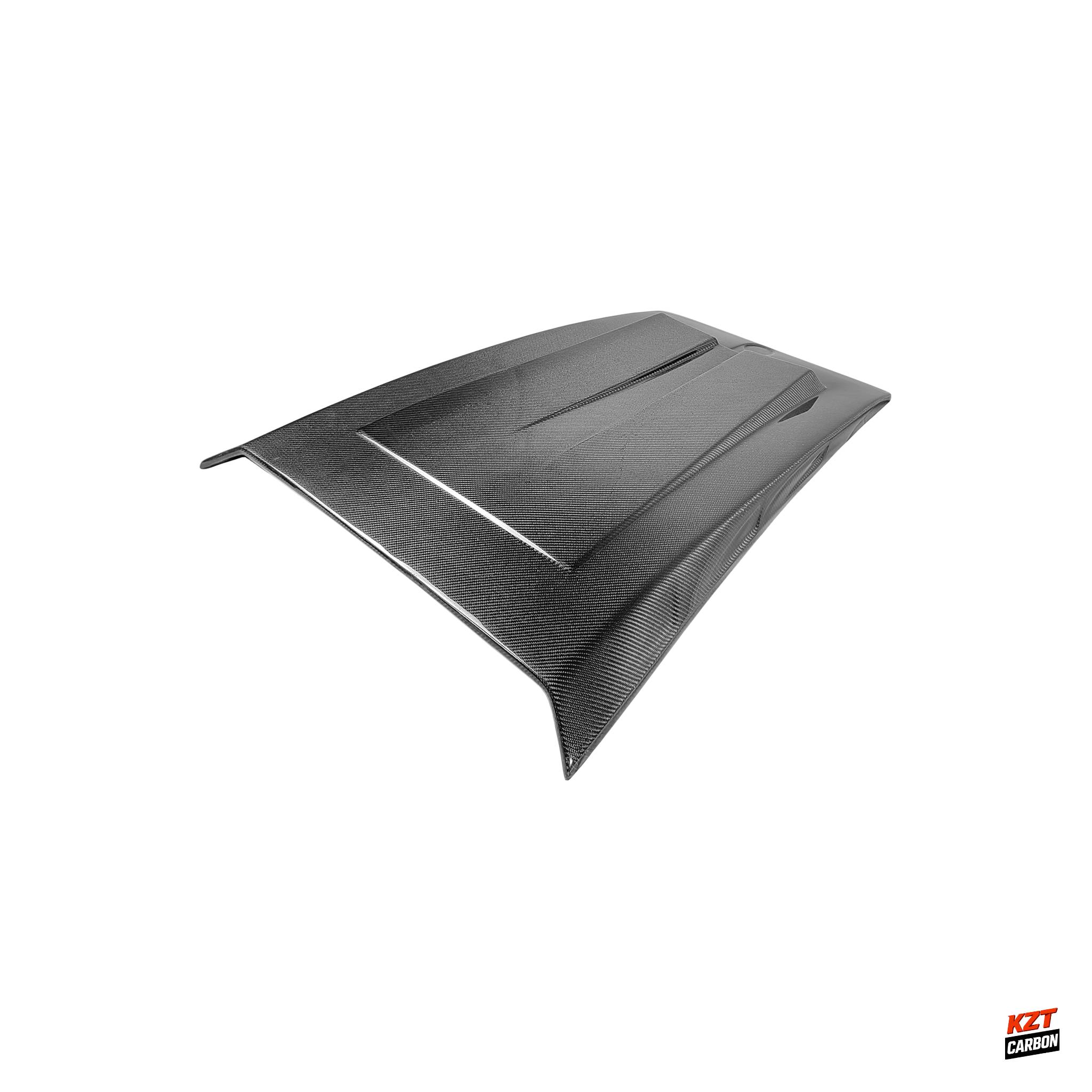 For Mercedes Benz W463 G900 G63 2019+ Carbon Vented Cooling Hood Attachment