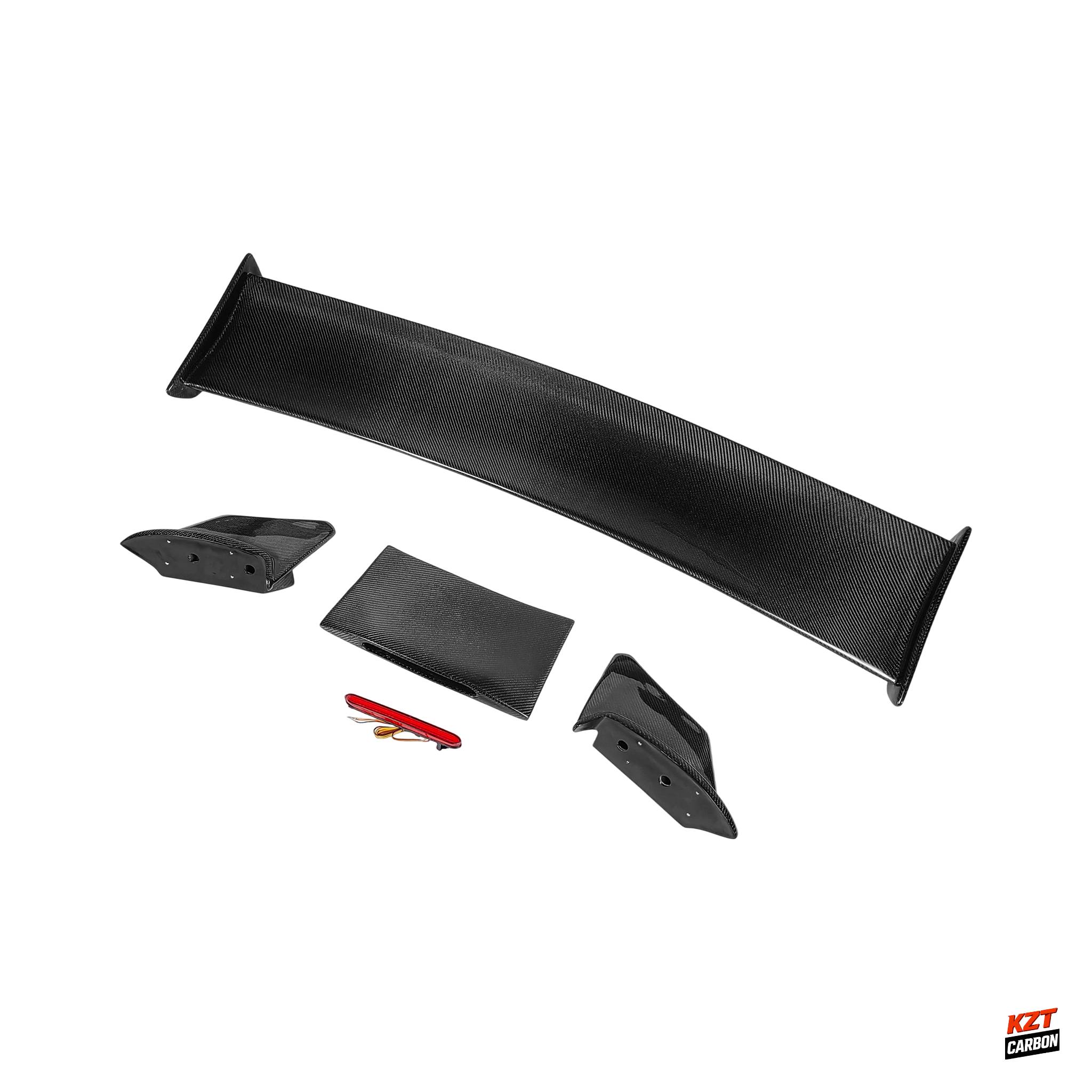 For Nissan GTR R35 Coupe 2D 08-24 Carbon NIS Style Rear Trunk GT Spoiler Wing