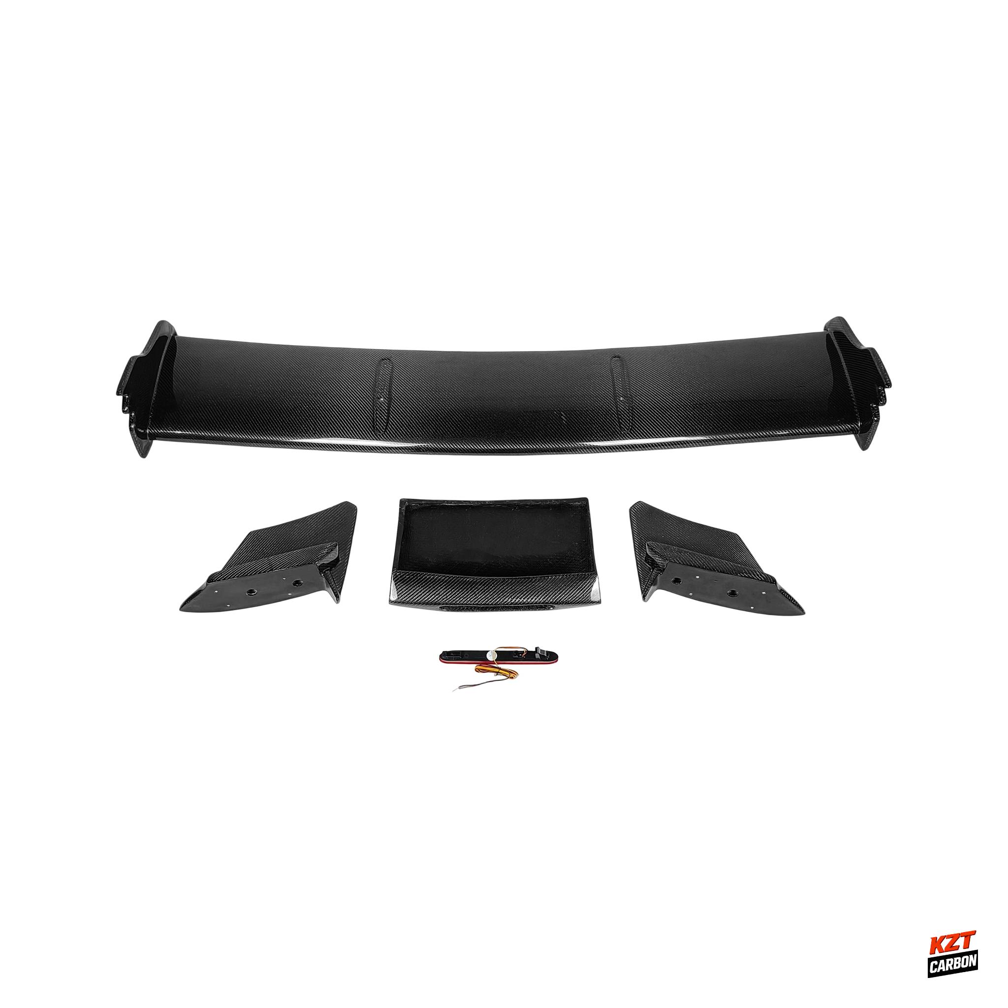 For Nissan GTR R35 Coupe 2D 08-24 Carbon NIS Style Rear Trunk GT Spoiler Wing