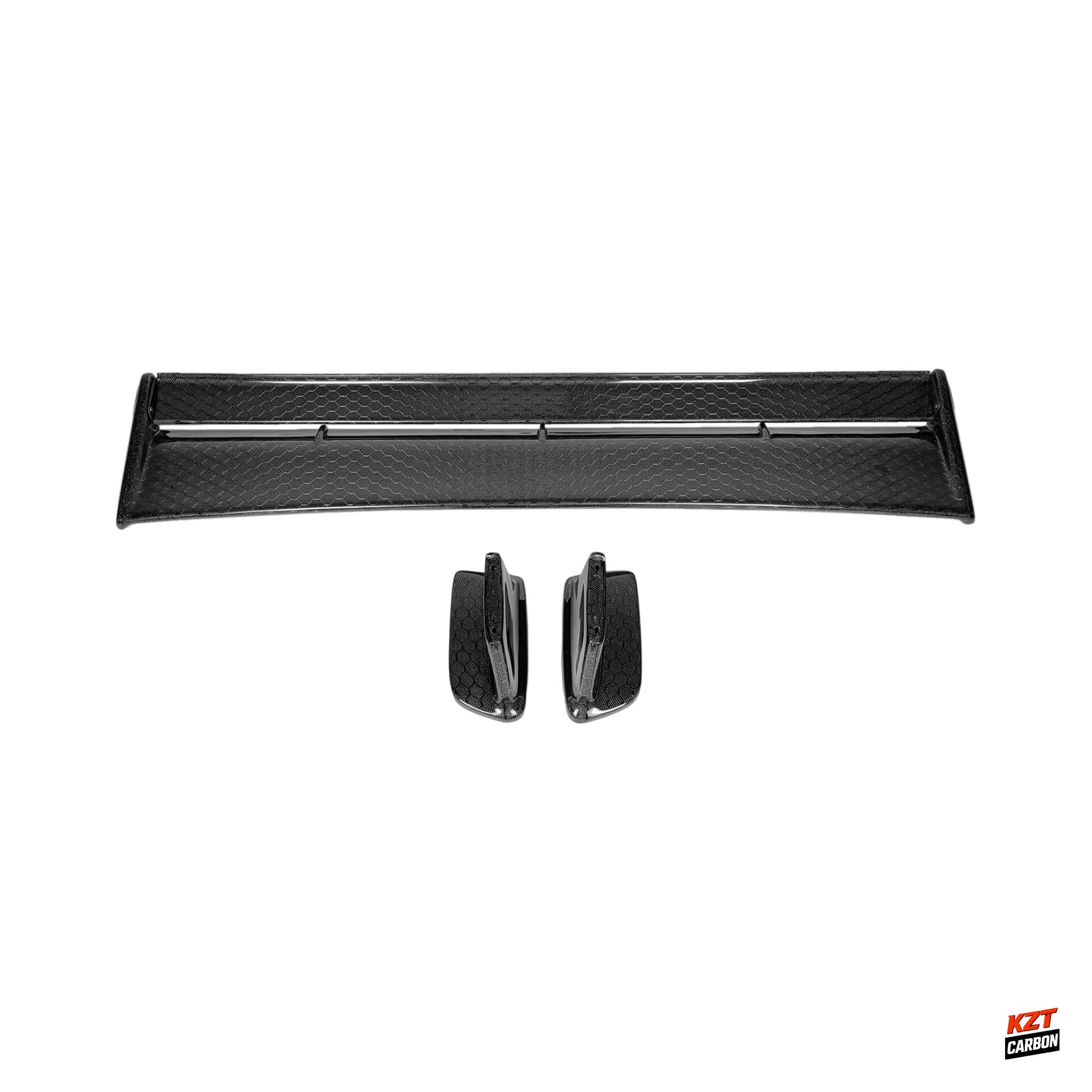 For Nissan Skyline R34 GTR GTT OE Honeycomb Carbon Fiber Rear Trunk Spoiler