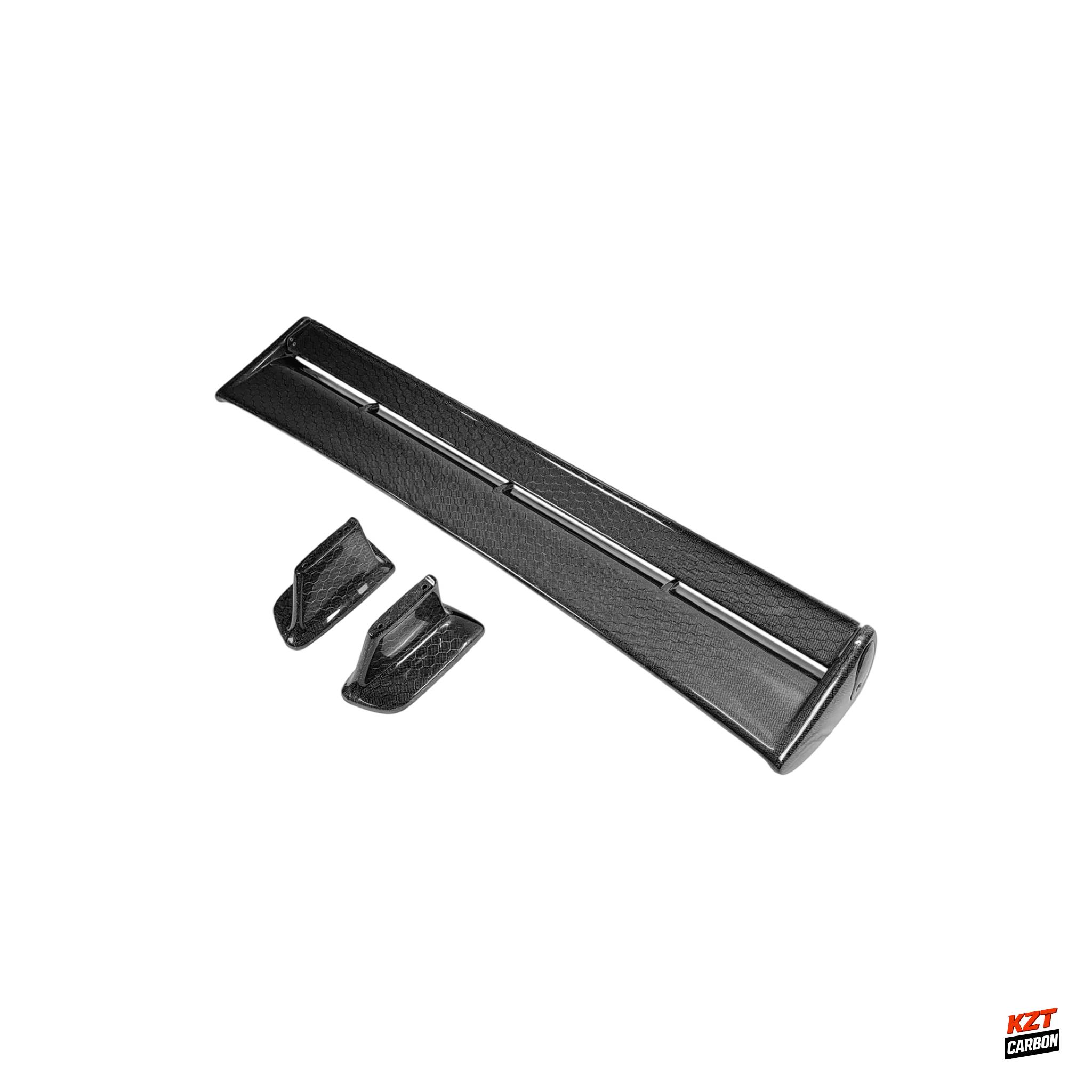 For Nissan Skyline R34 GTR GTT OE Honeycomb Carbon Fiber Rear Trunk Spoiler