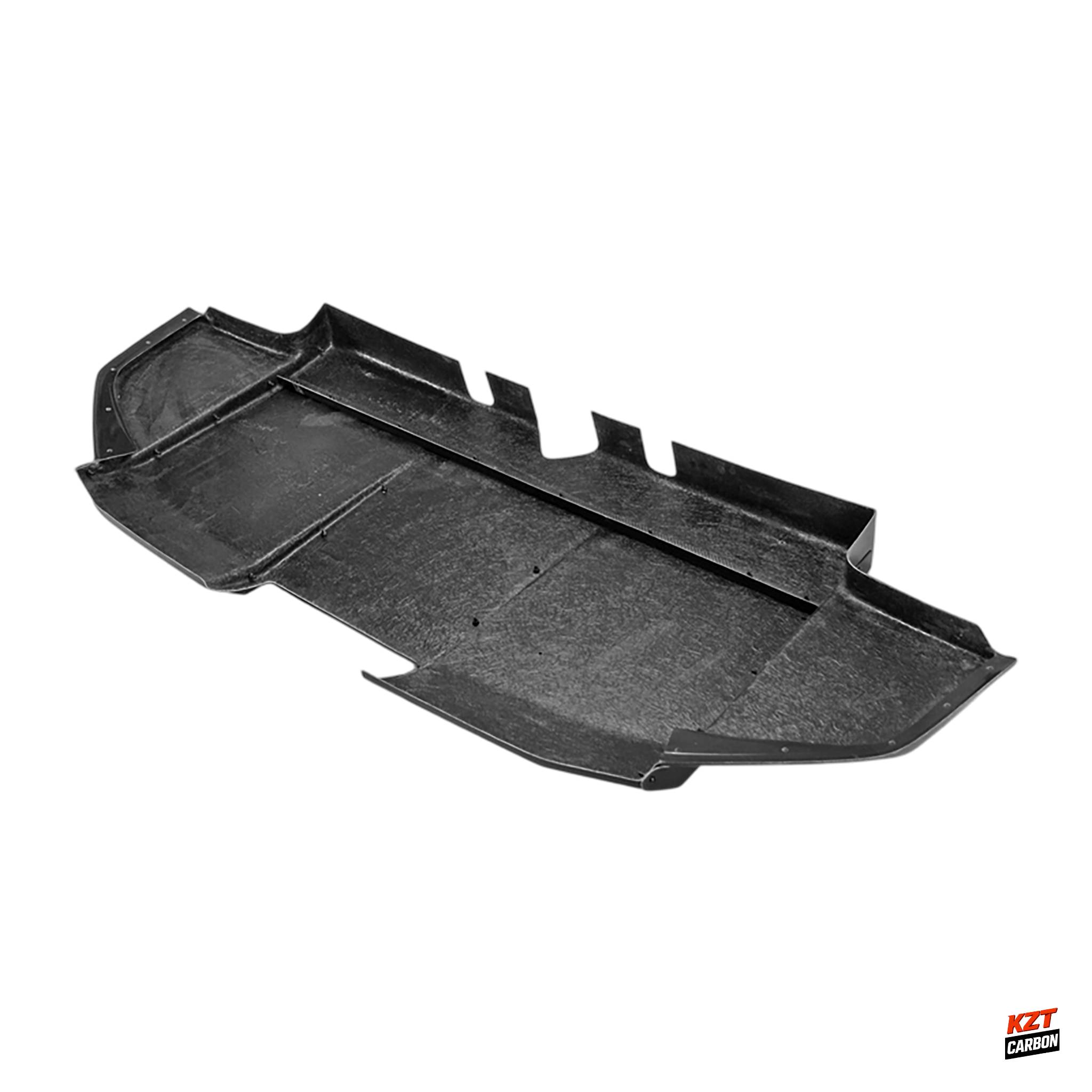 For Honda Civic Type R FK8 17-19 Fiberglass Unpaint VRSAR1 Style Rear Diffuser