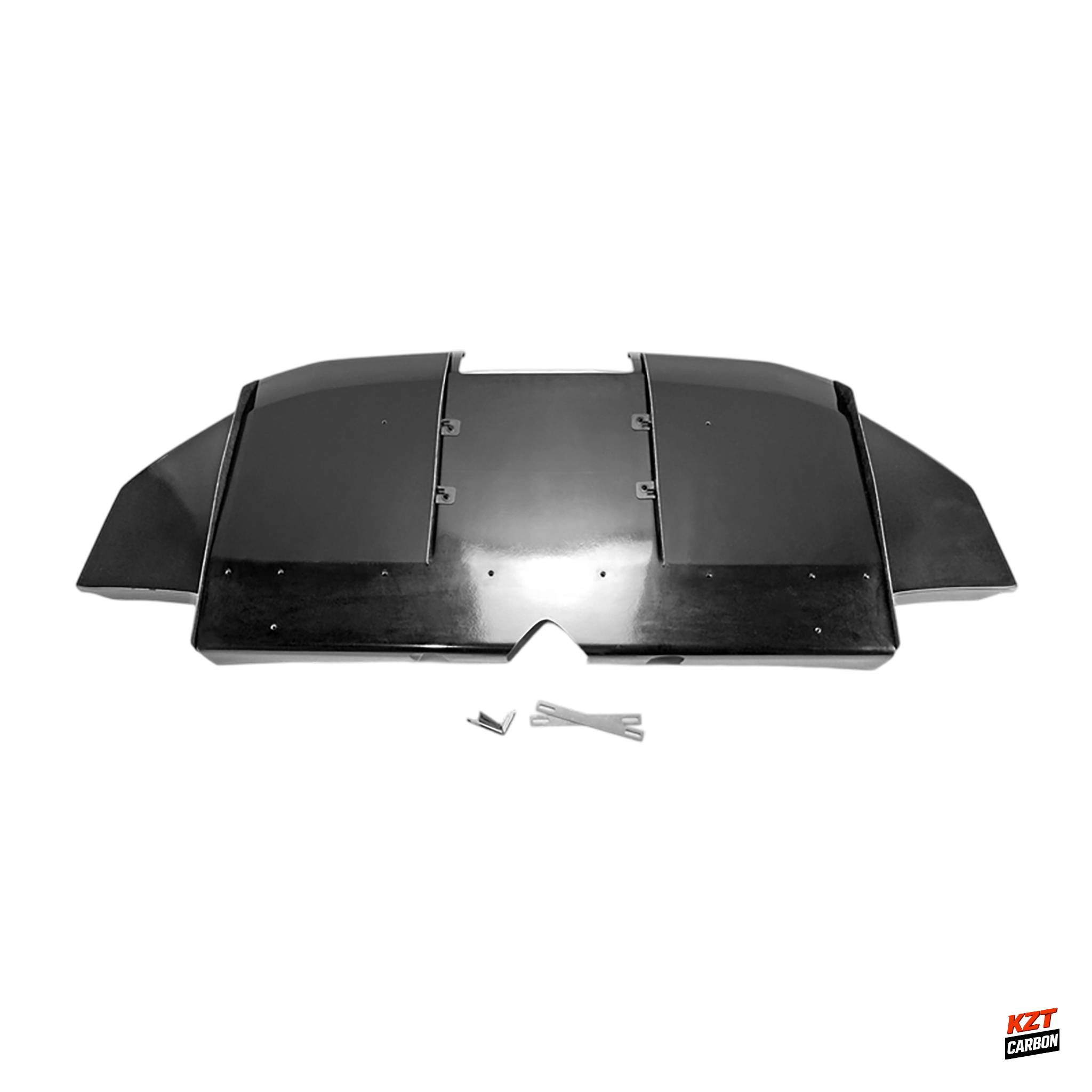 For Honda Civic Type R FK8 17-19 Fiberglass Unpaint VRSAR1 Style Rear Diffuser