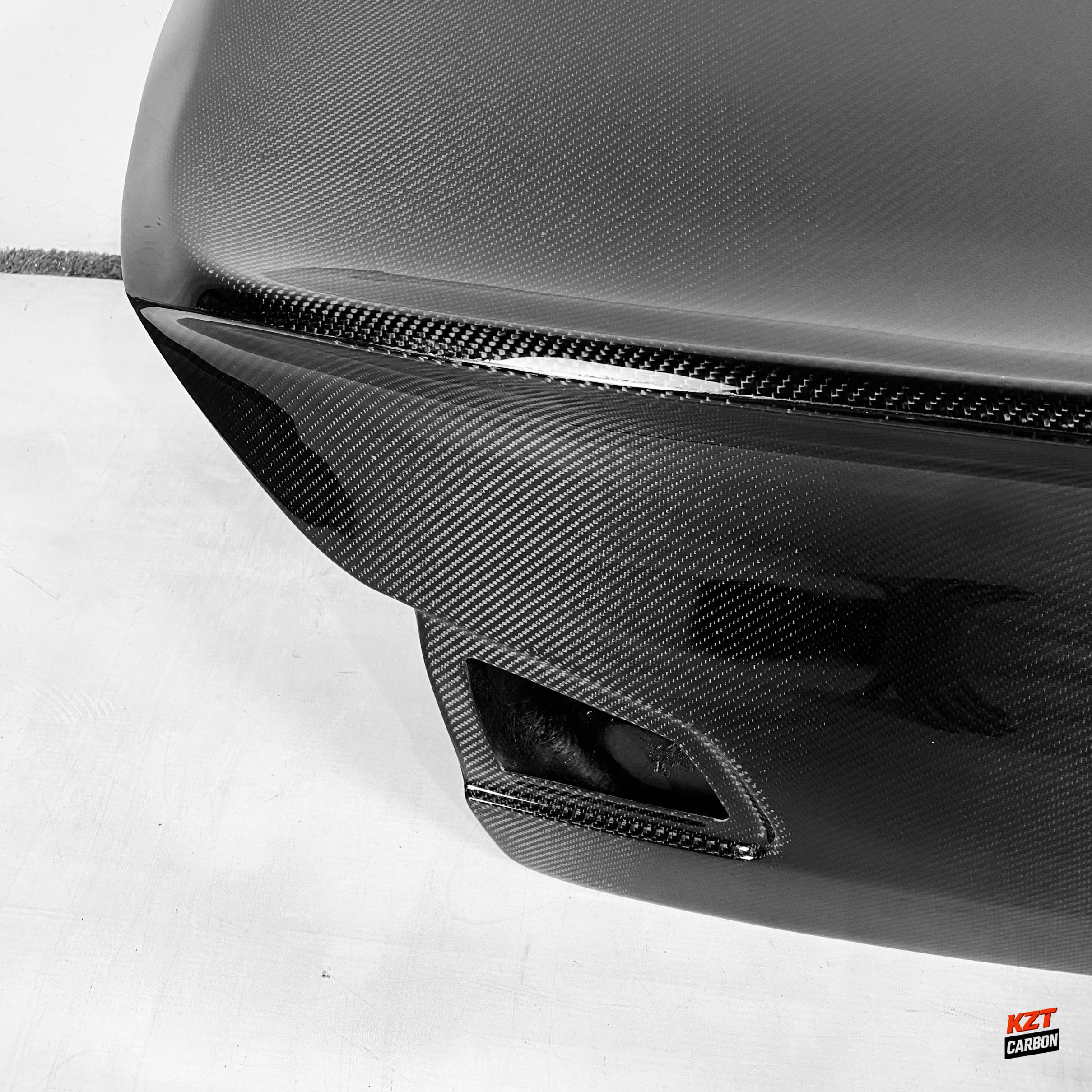 For Infiniti G37 Q40 4 Door Sedan 08-13 Carbon Fiber DC Style Rear Trunk (With Camera Hole)