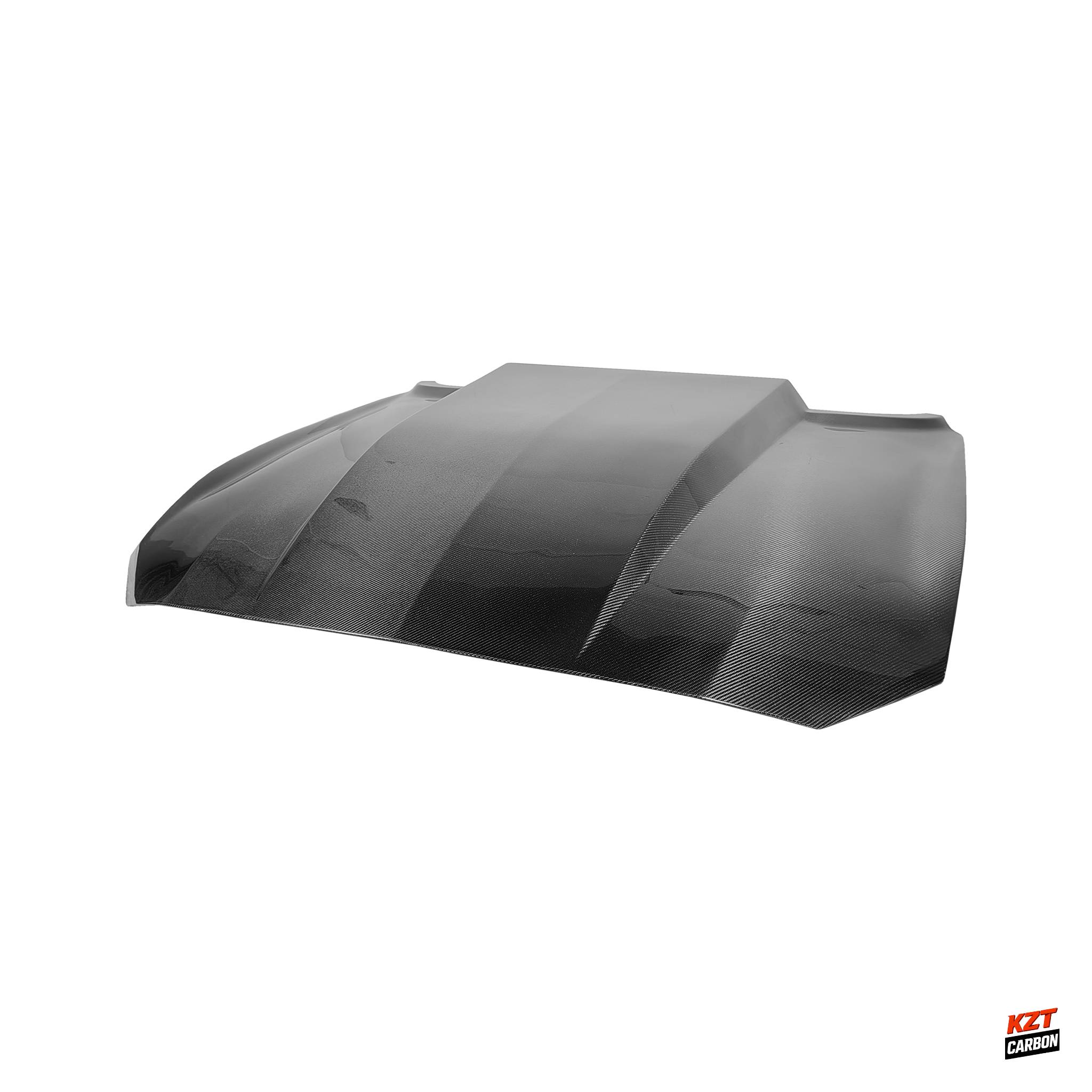 For Ford Mustang 2Dr 18-23 Only Carbon Supercharged Front Vented Cooling Hood