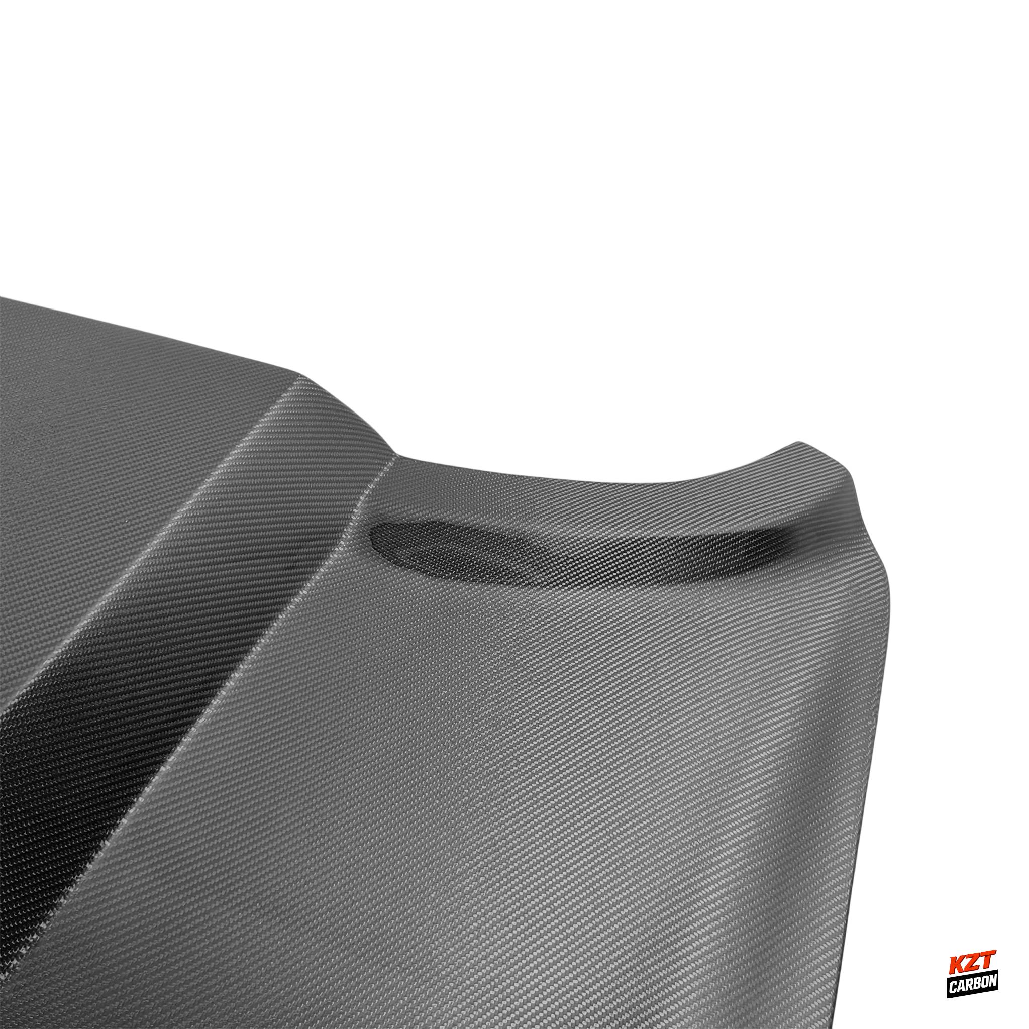 For Ford Mustang 2Dr 18-23 Only Carbon Supercharged Front Vented Cooling Hood