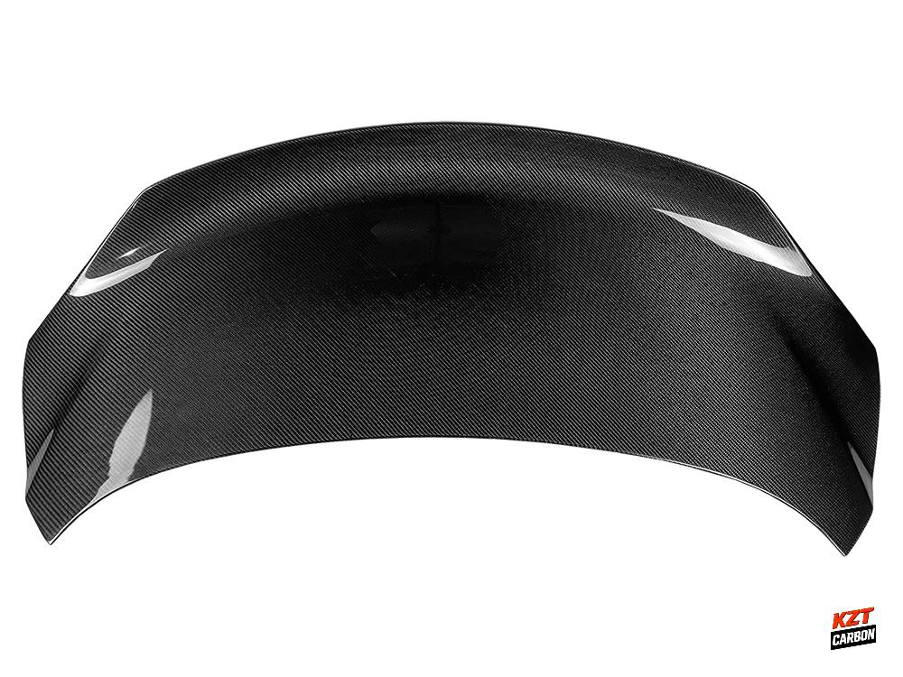 For Infiniti G37 Q40 2 Door Coupe 08-13 HT Style Carbon Rear Trunk (With Camera Hole)
