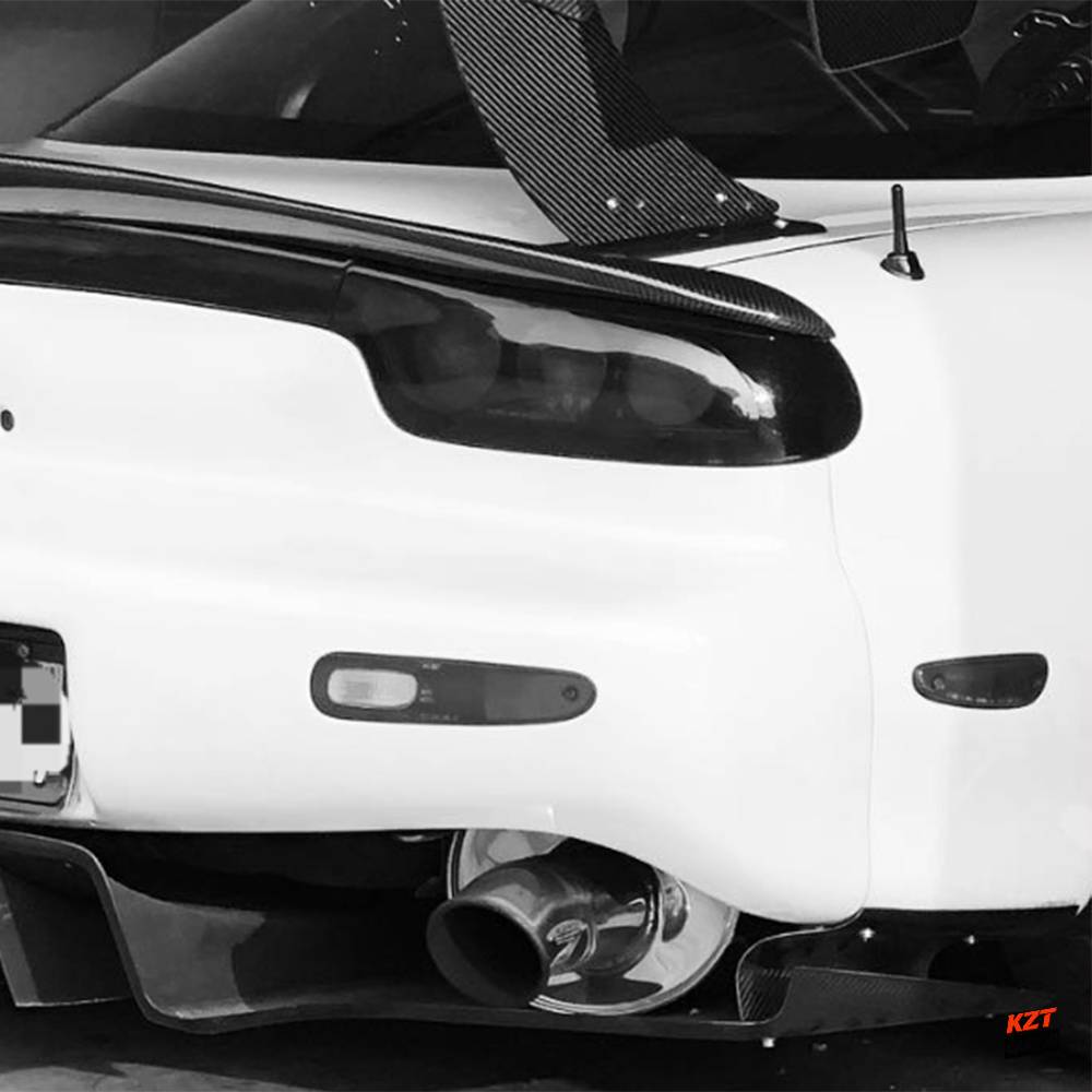 For Mazda RX7 FD3S RE Style Carbon Fiber Rear Diffuser Only Side Spats 2pcs