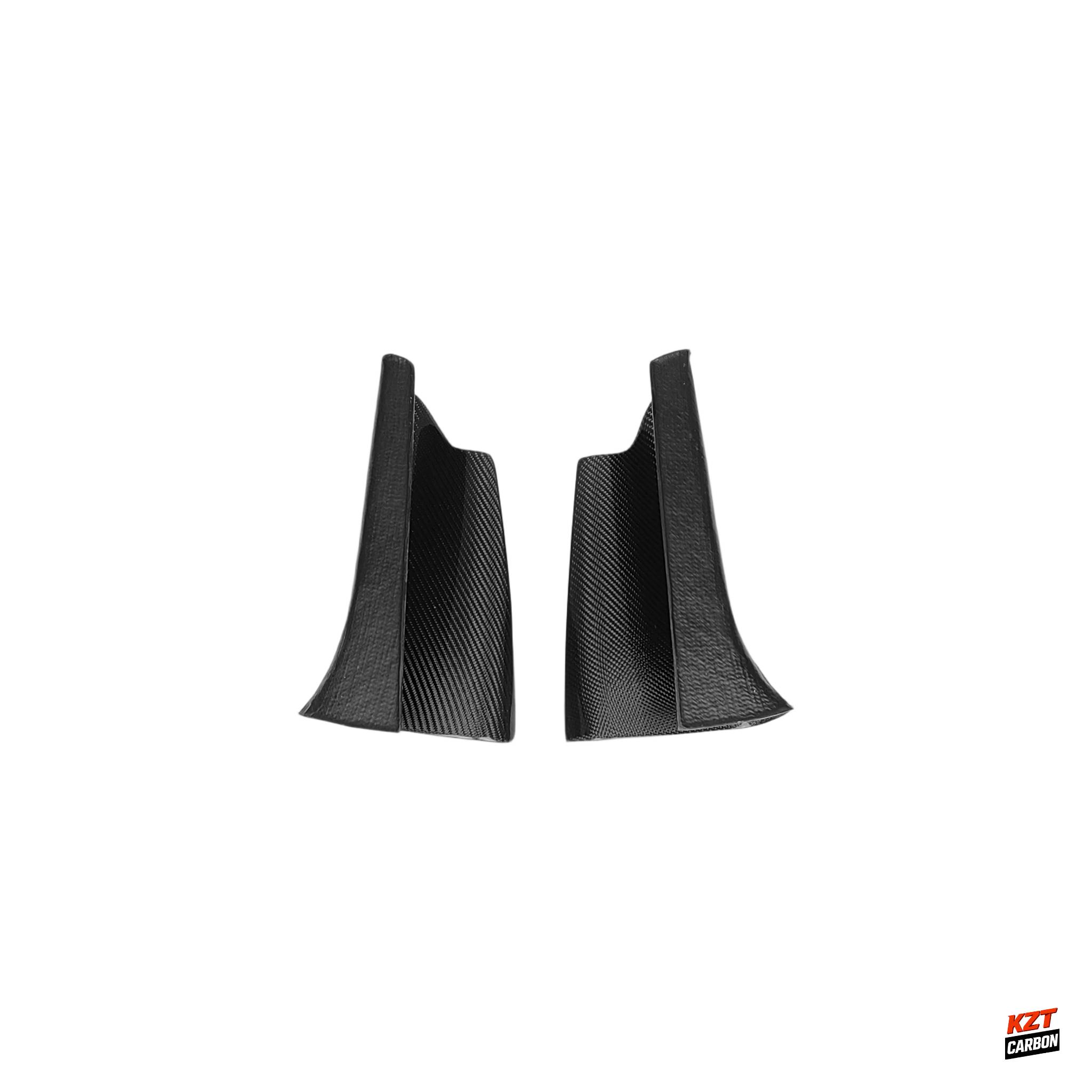 For Mazda RX7 FD3S RE Style Carbon Fiber Rear Diffuser Only Side Spats 2pcs