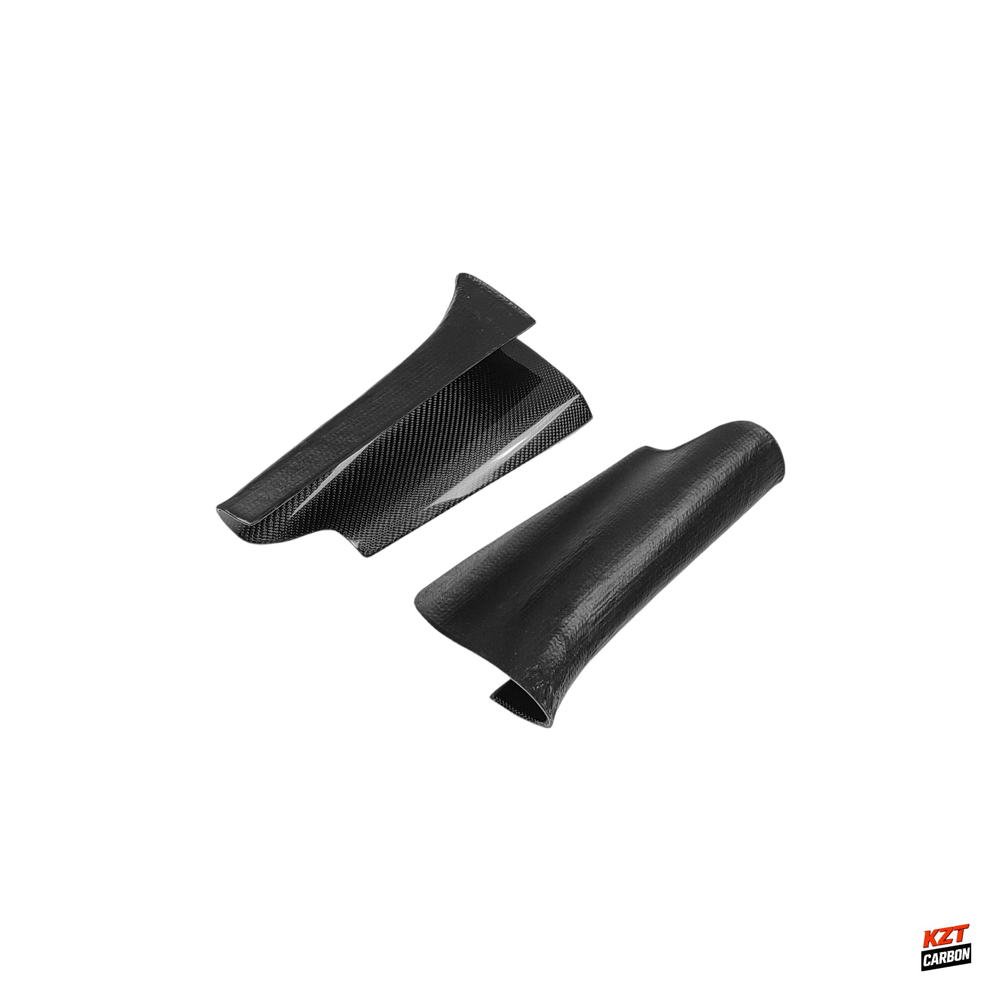 For Mazda RX7 FD3S RE Style Carbon Fiber Rear Diffuser Only Side Spats 2pcs