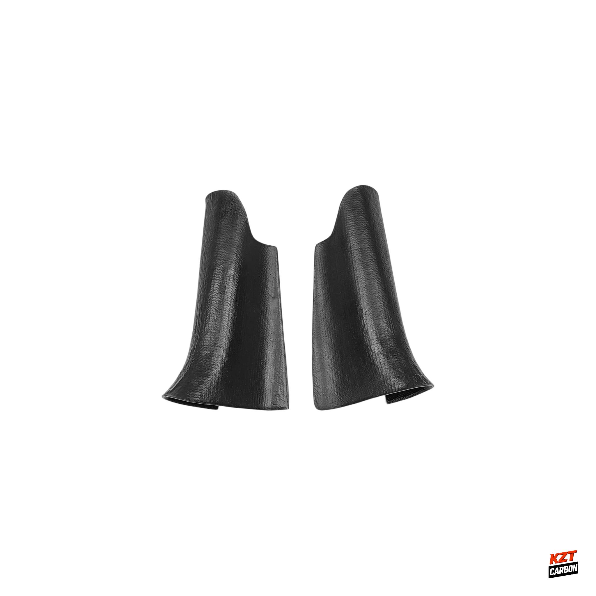 For Mazda RX7 FD3S RE Style Carbon Fiber Rear Diffuser Only Side Spats 2pcs