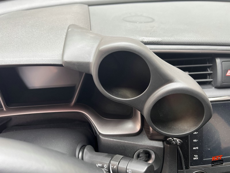 For Honda Civic FK7 FK8 Type R EPR Type B 60mm Double Gauge Pod Cover ABS