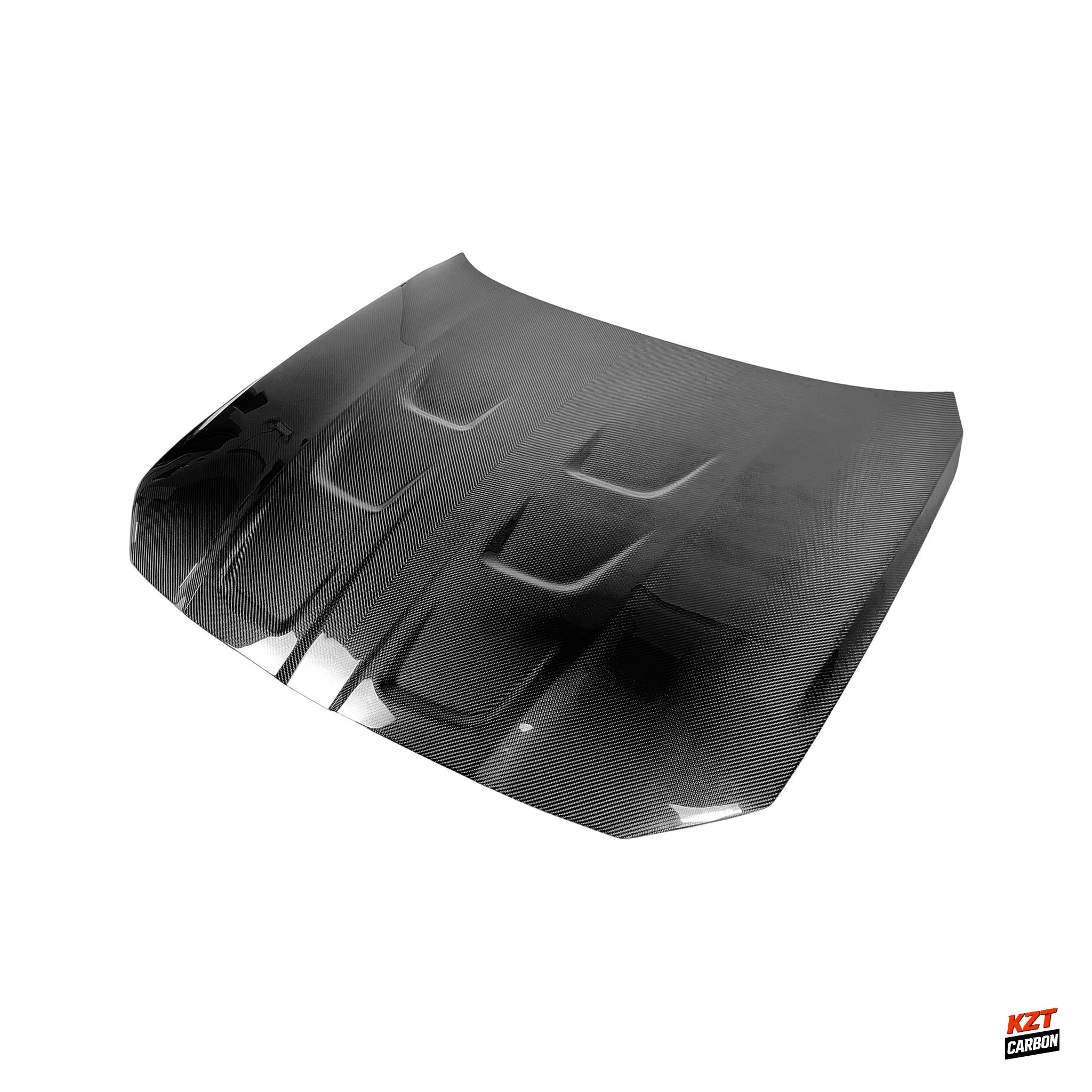 For BMW M4 G82 20-24 Coupe Dry Carbon Fiber R44 Style Front Vented Cooling Hood