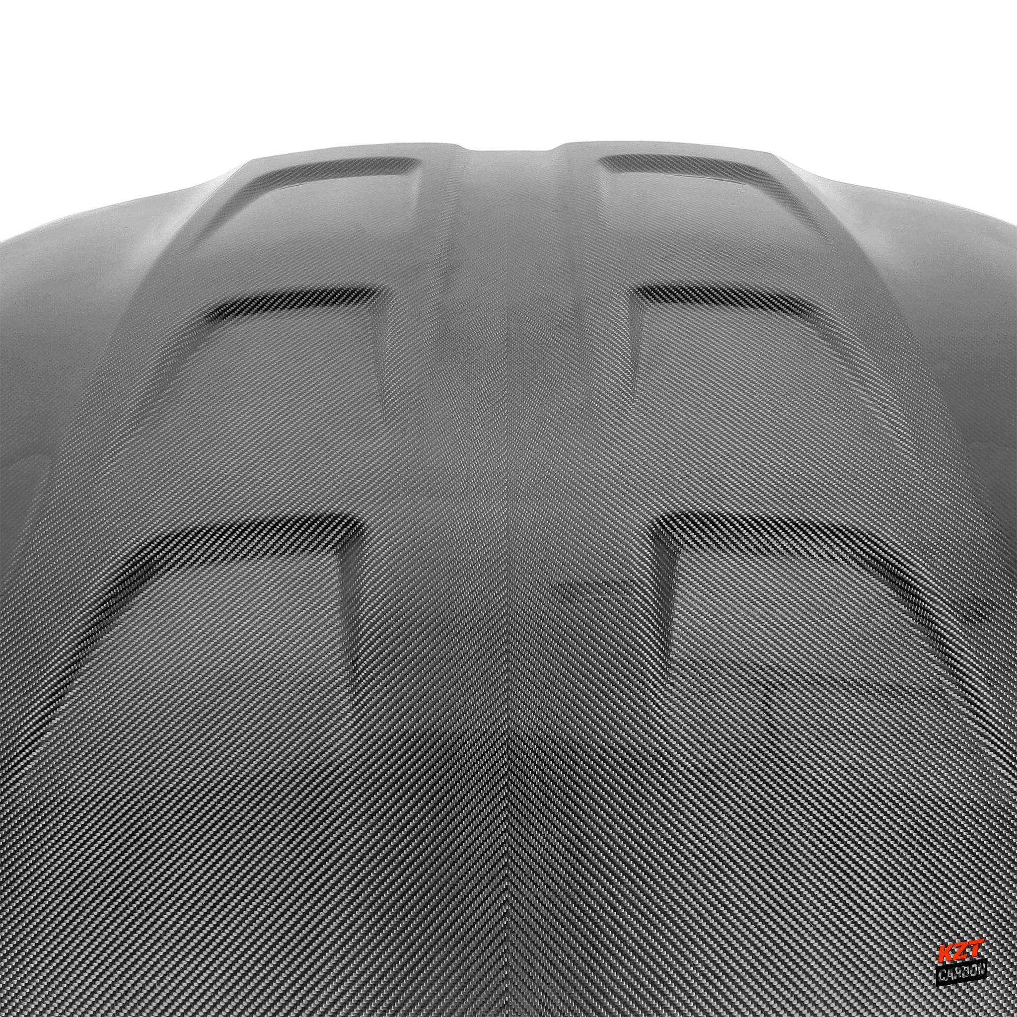 For BMW M4 G82 20-24 Coupe Dry Carbon Fiber R44 Style Front Vented Cooling Hood