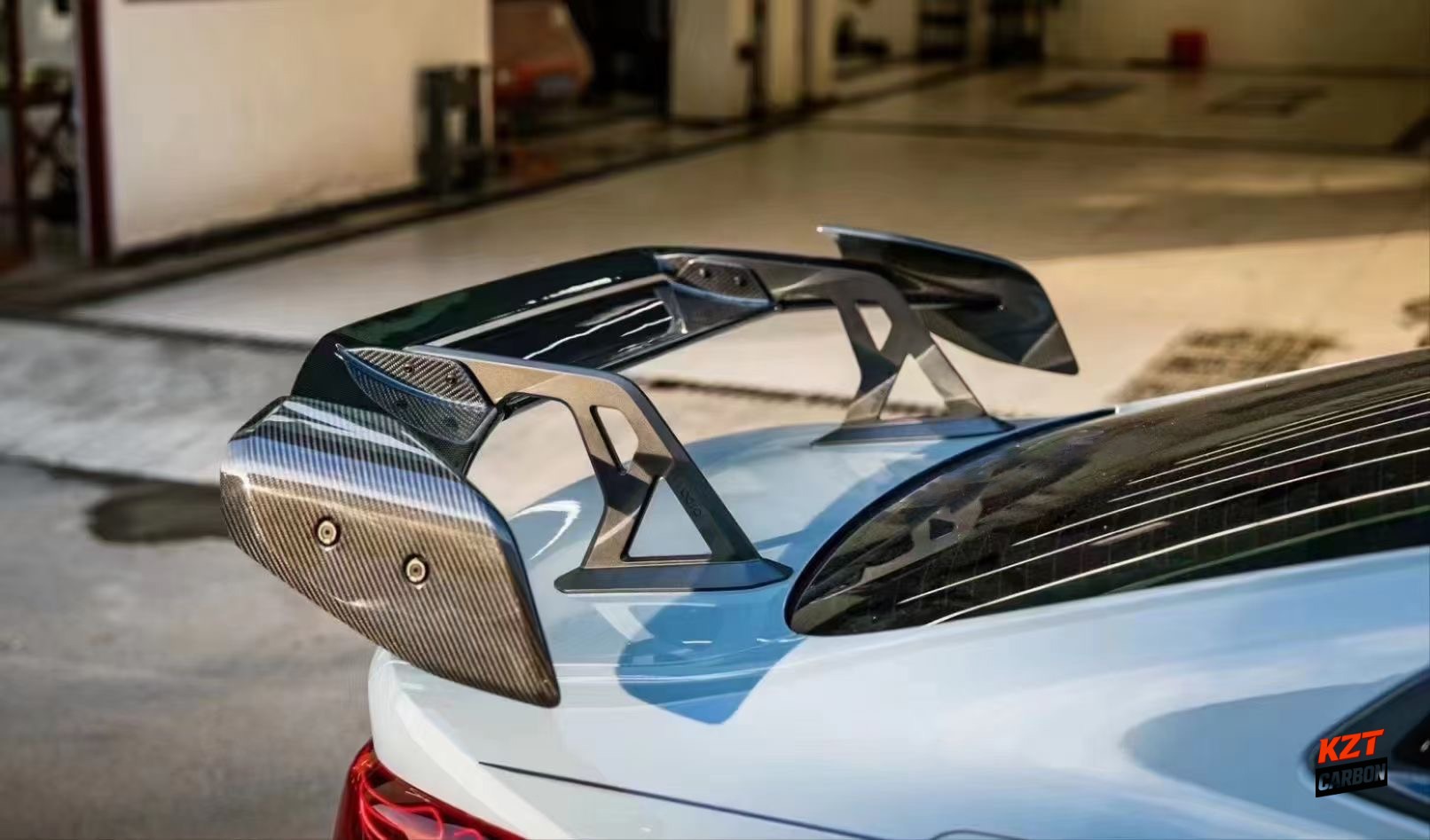For BMW M3 G80 2020-24 4 Door Carbon ADR2 Style Rear Trunk GT Spoiler Wing