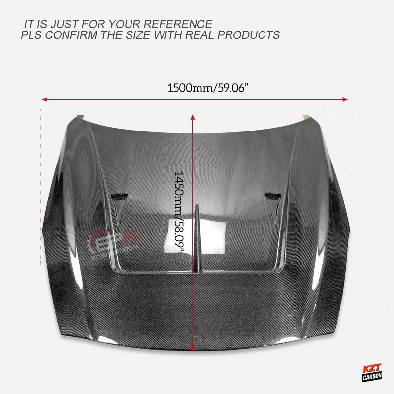 For Nissan GTR R35 CBA DBA 08-16 LBV2 Style Front Hood Bonnet Bodykits