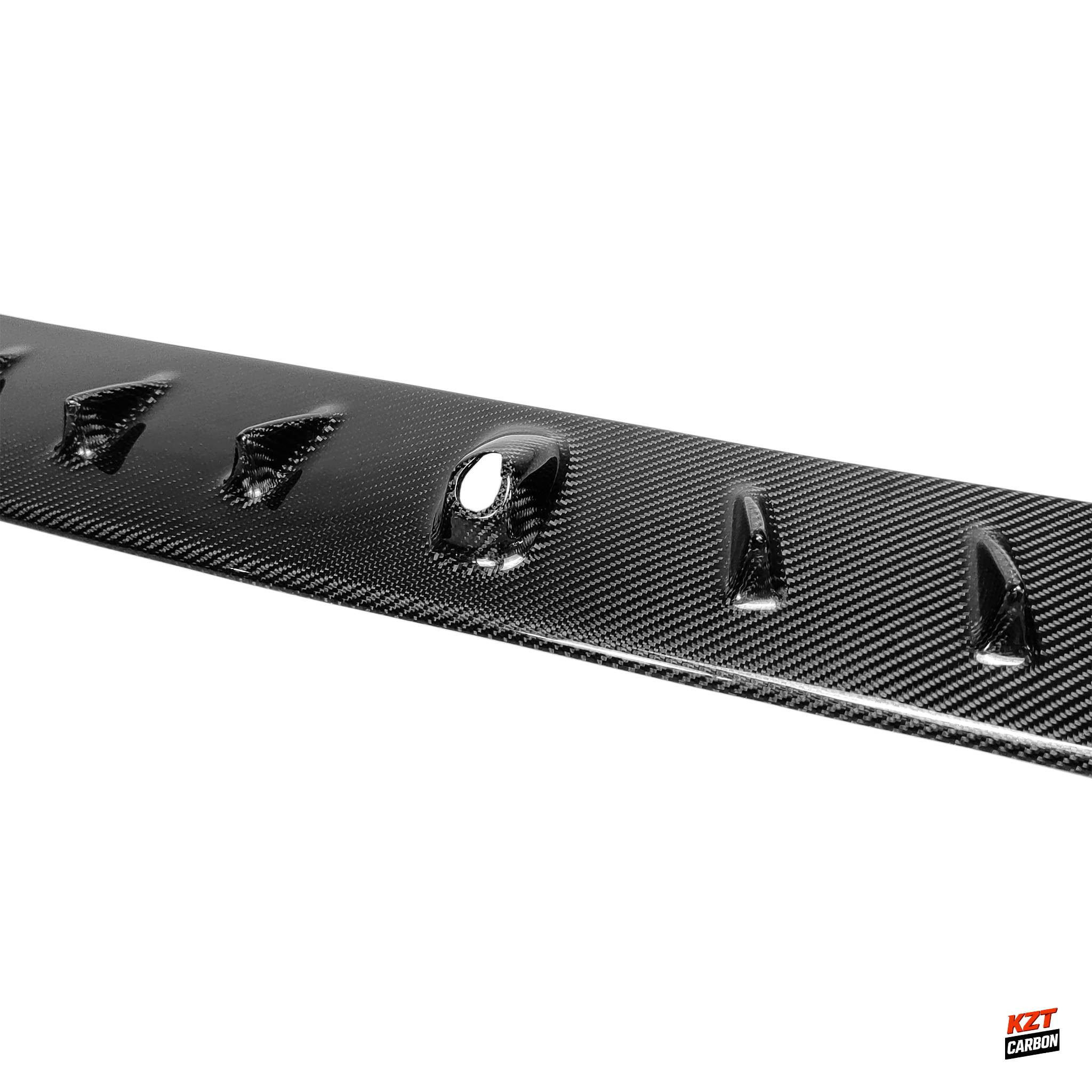 For Mitsubishi Evolution 7 8 9 01-07 Vortex Air Generator Carbon Roof Spoiler