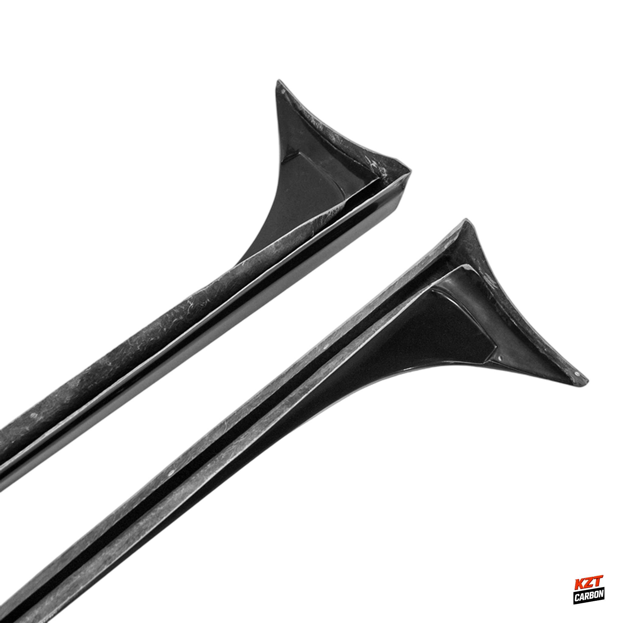 For Mazda Miata MX5 ND 16-24 Roadster GV Type Side Skirts Add On FRP Unpaint