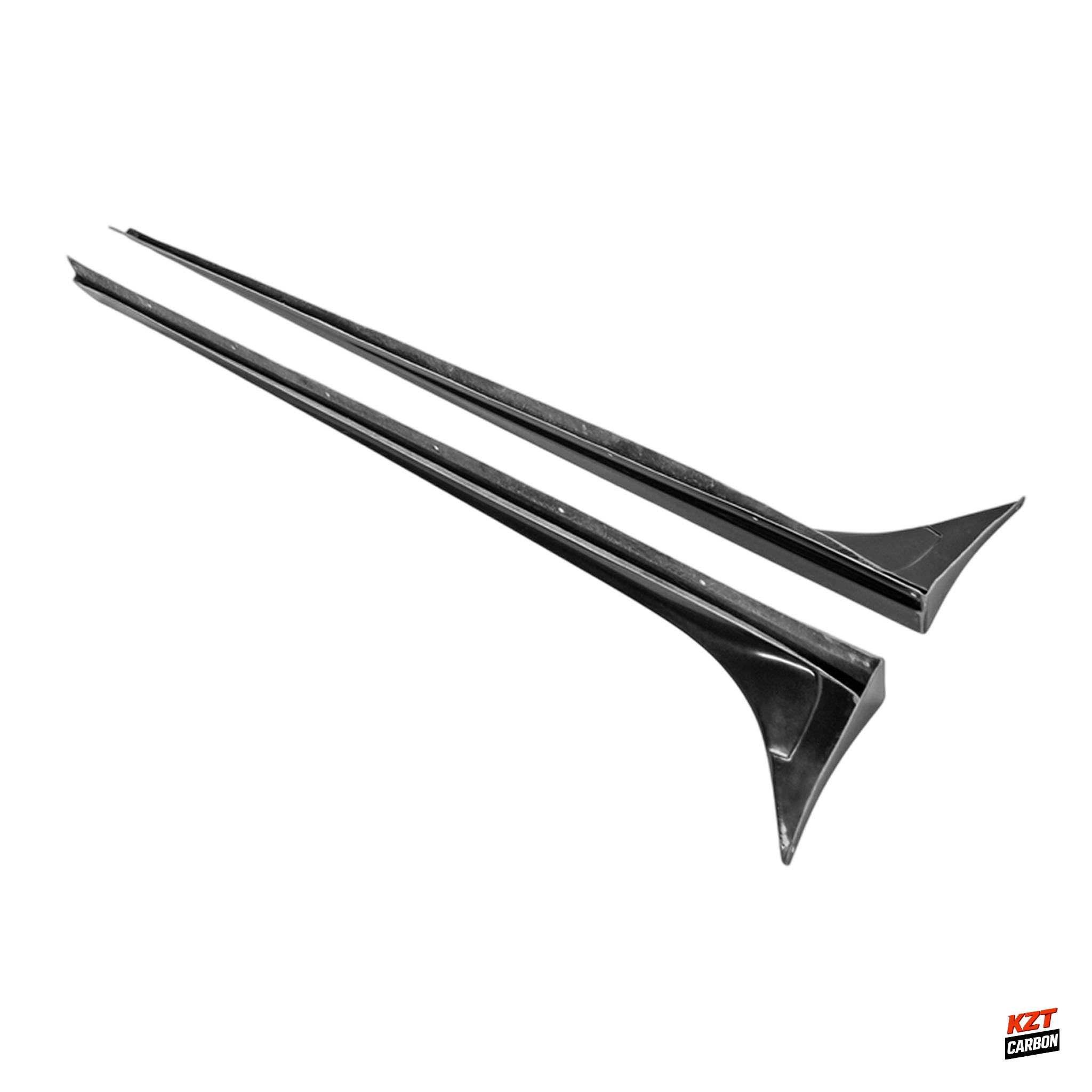 For Mazda Miata MX5 ND 16-24 Roadster GV Type Side Skirts Add On FRP Unpaint